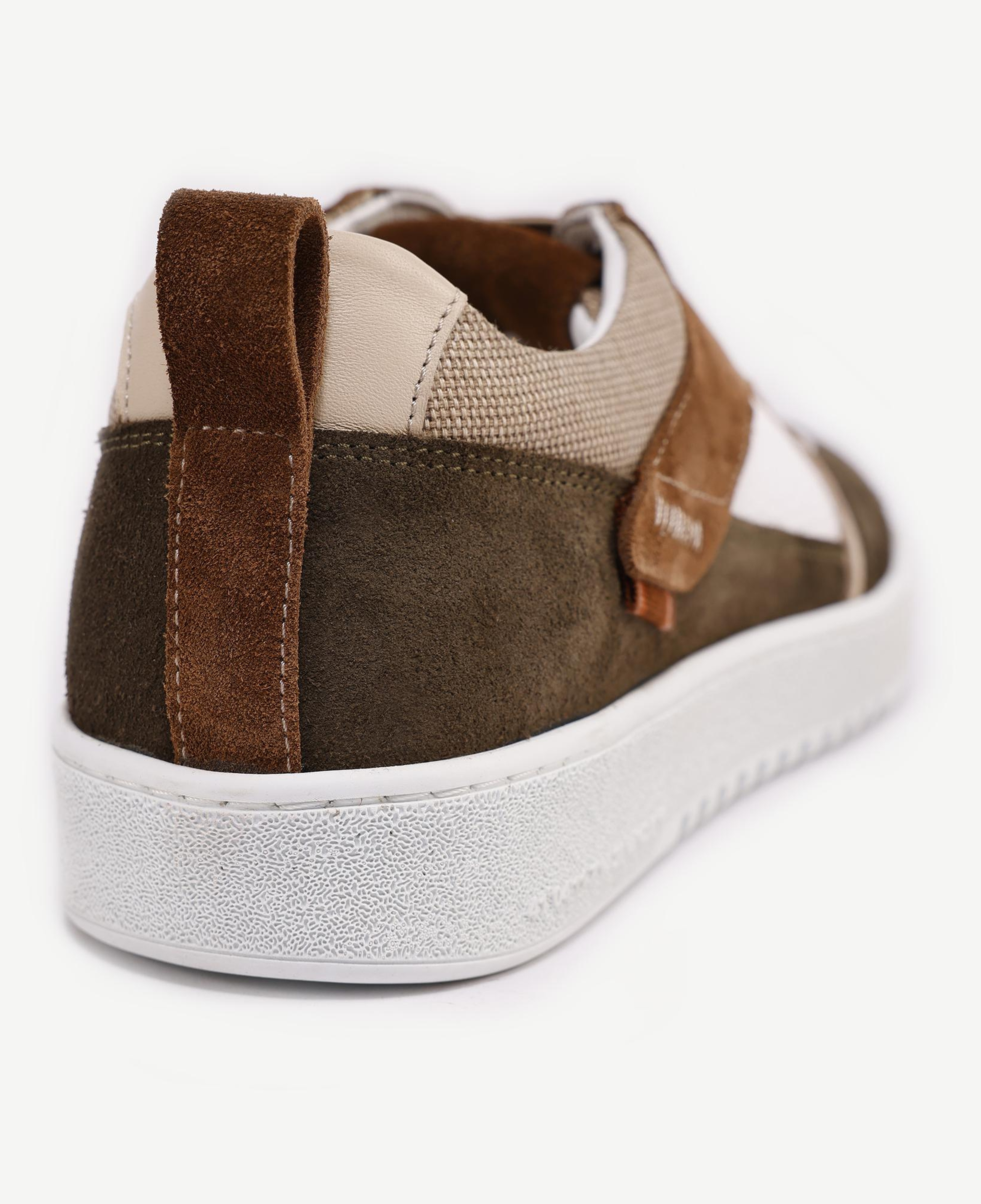 YARGICI Parçalı Deri Sneaker