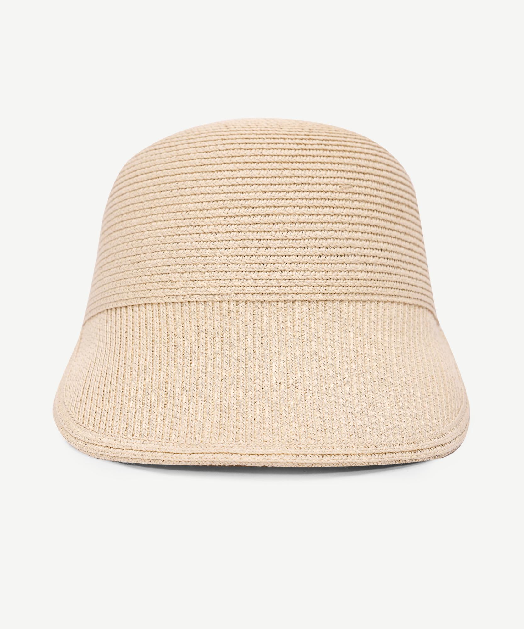 YARGICI Naturel Hasır Cap Şapka