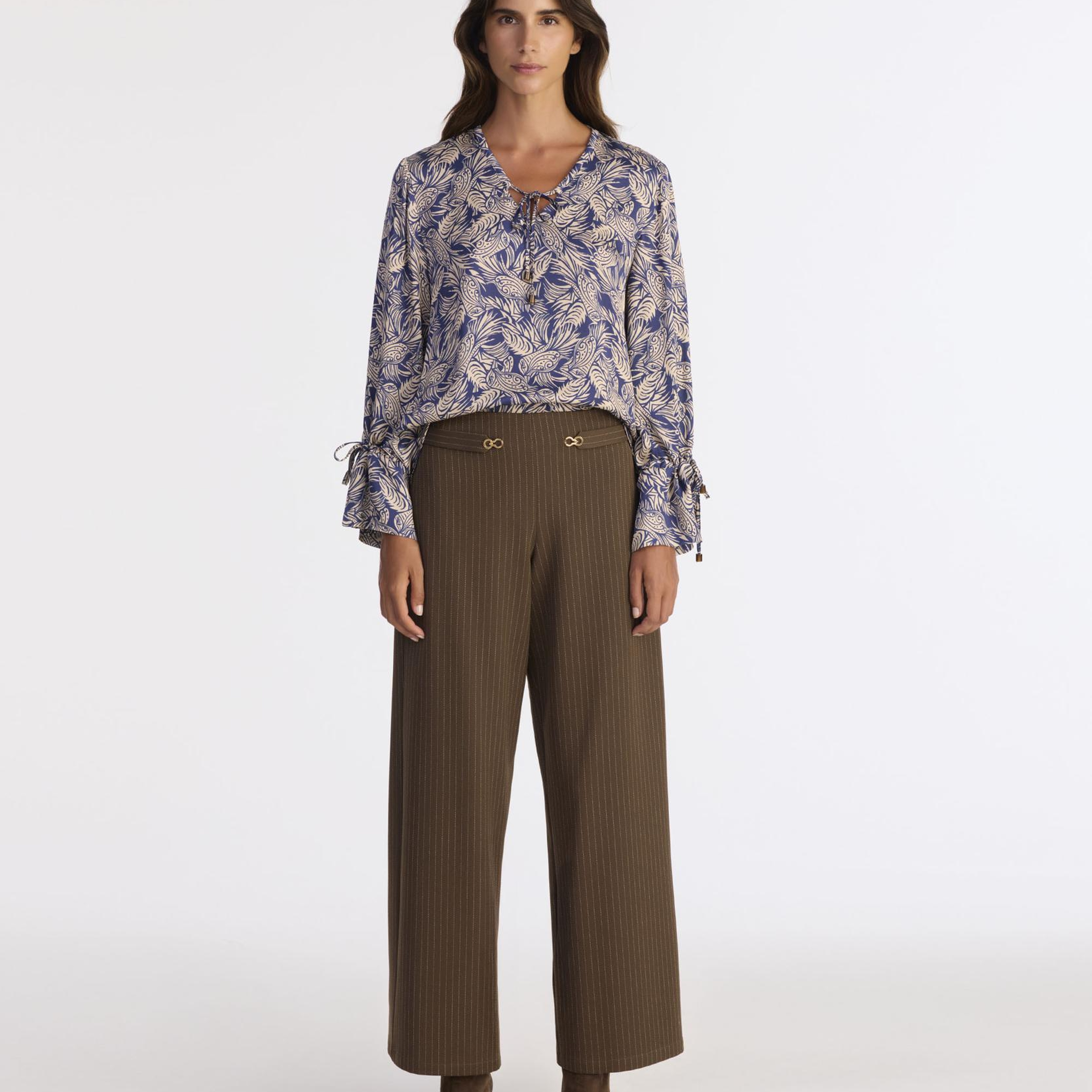 YARGICI Wide Leg Yüksek Bel Pantolon