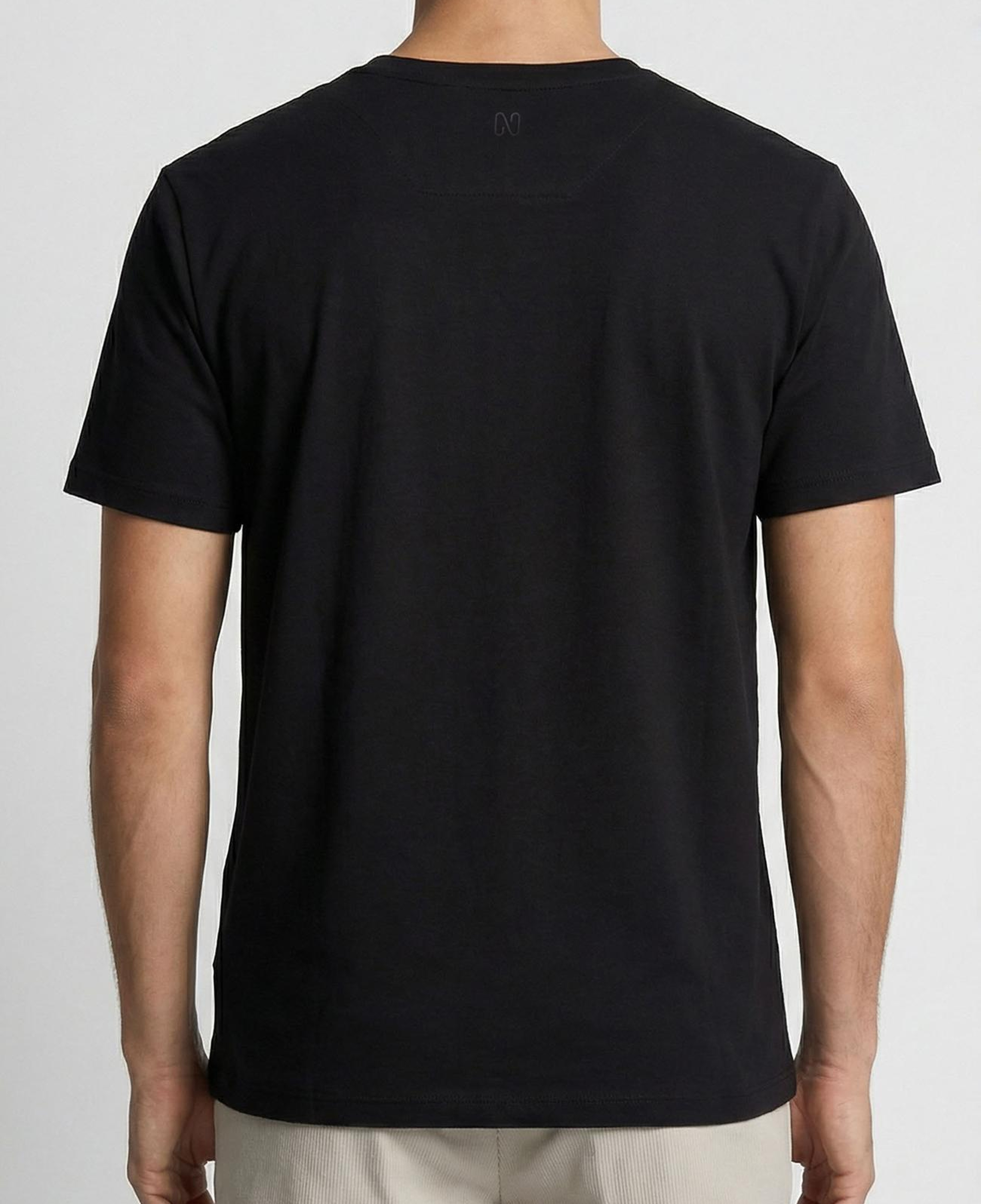Network Erkek N-Tech Comfort Siyah Basic T-shirt