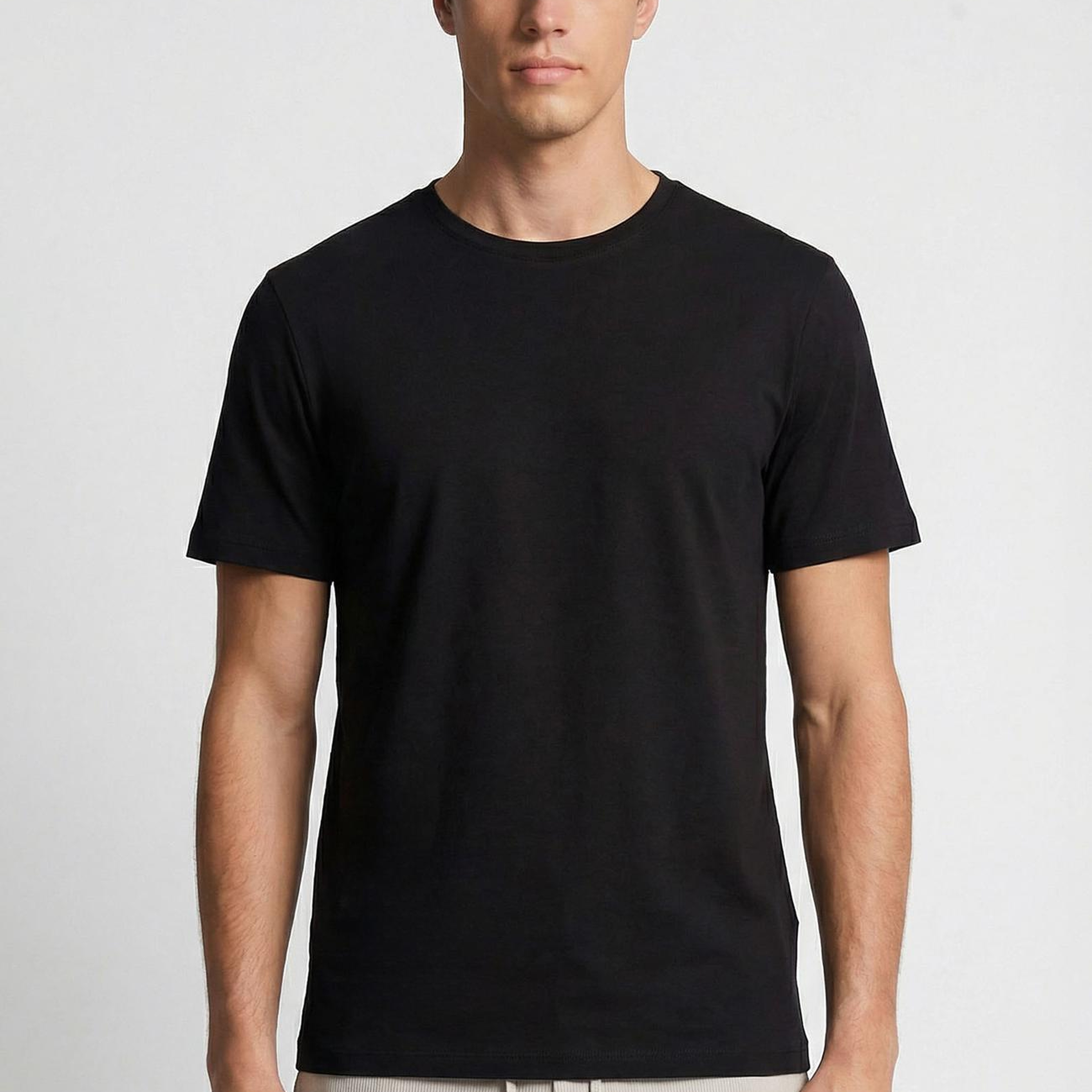 Network Erkek N-Tech Comfort Siyah Basic T-shirt