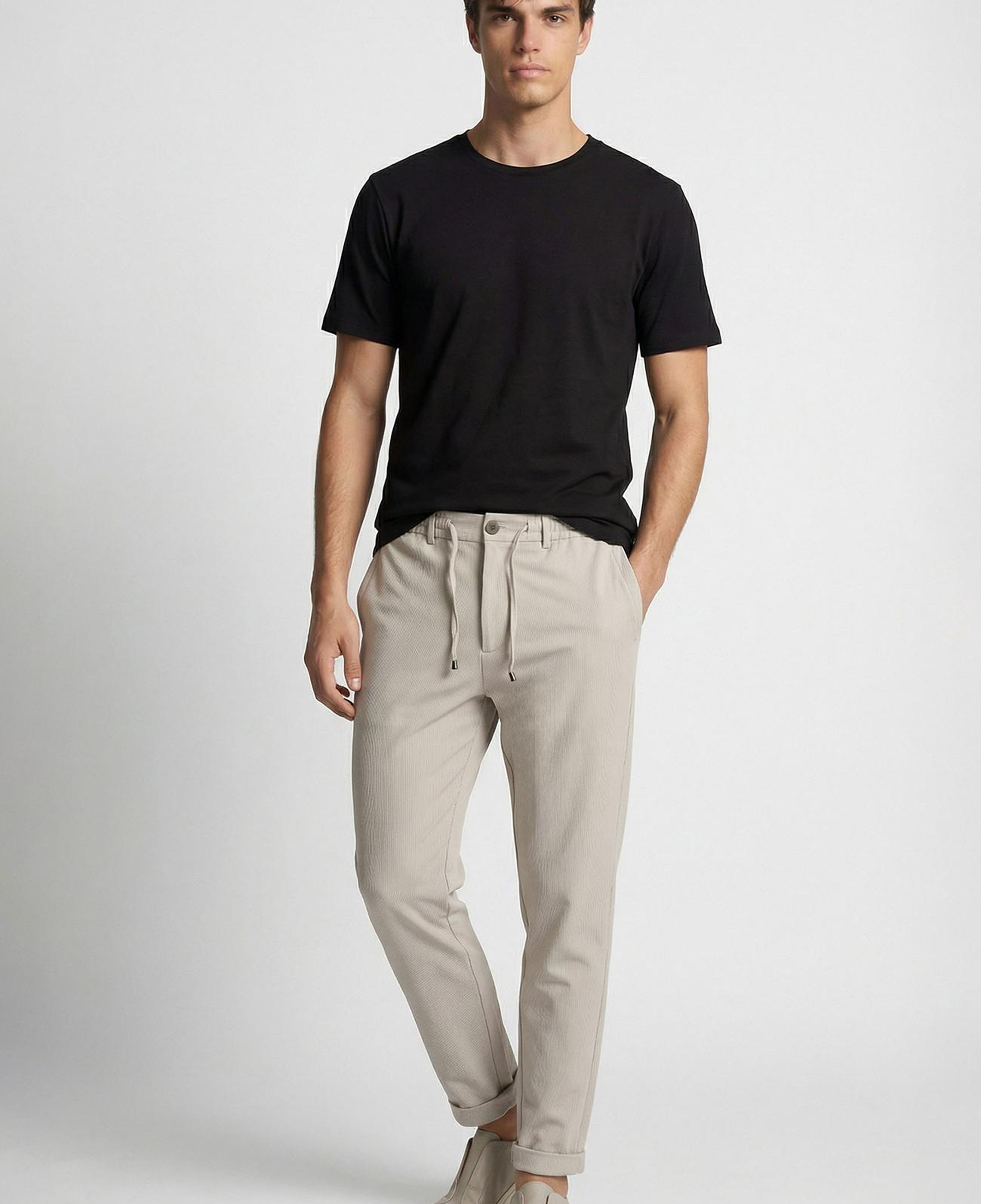 Network Erkek N-Tech Comfort Siyah Basic T-shirt