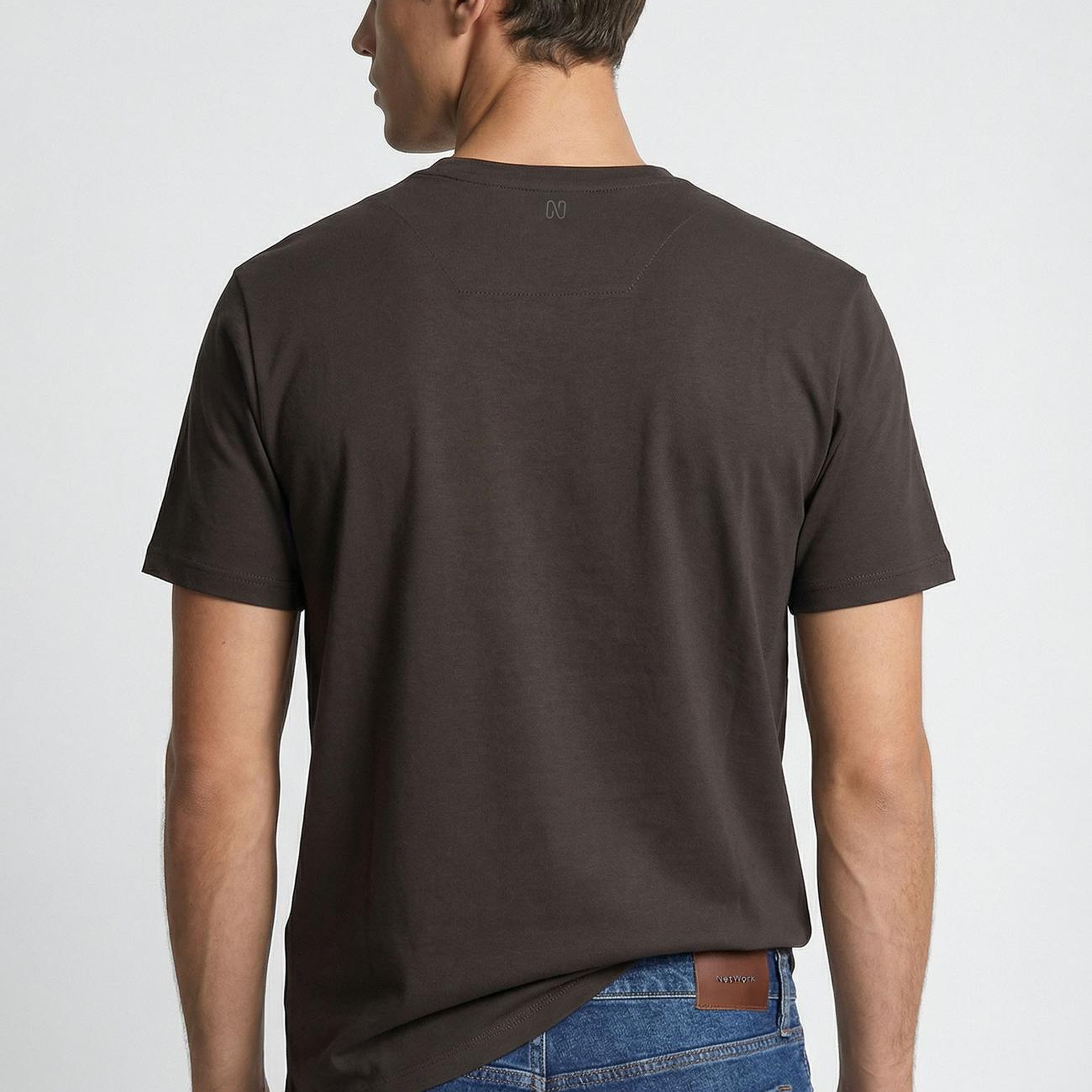 Network Erkek N-Tech Haki Basic T-shirt