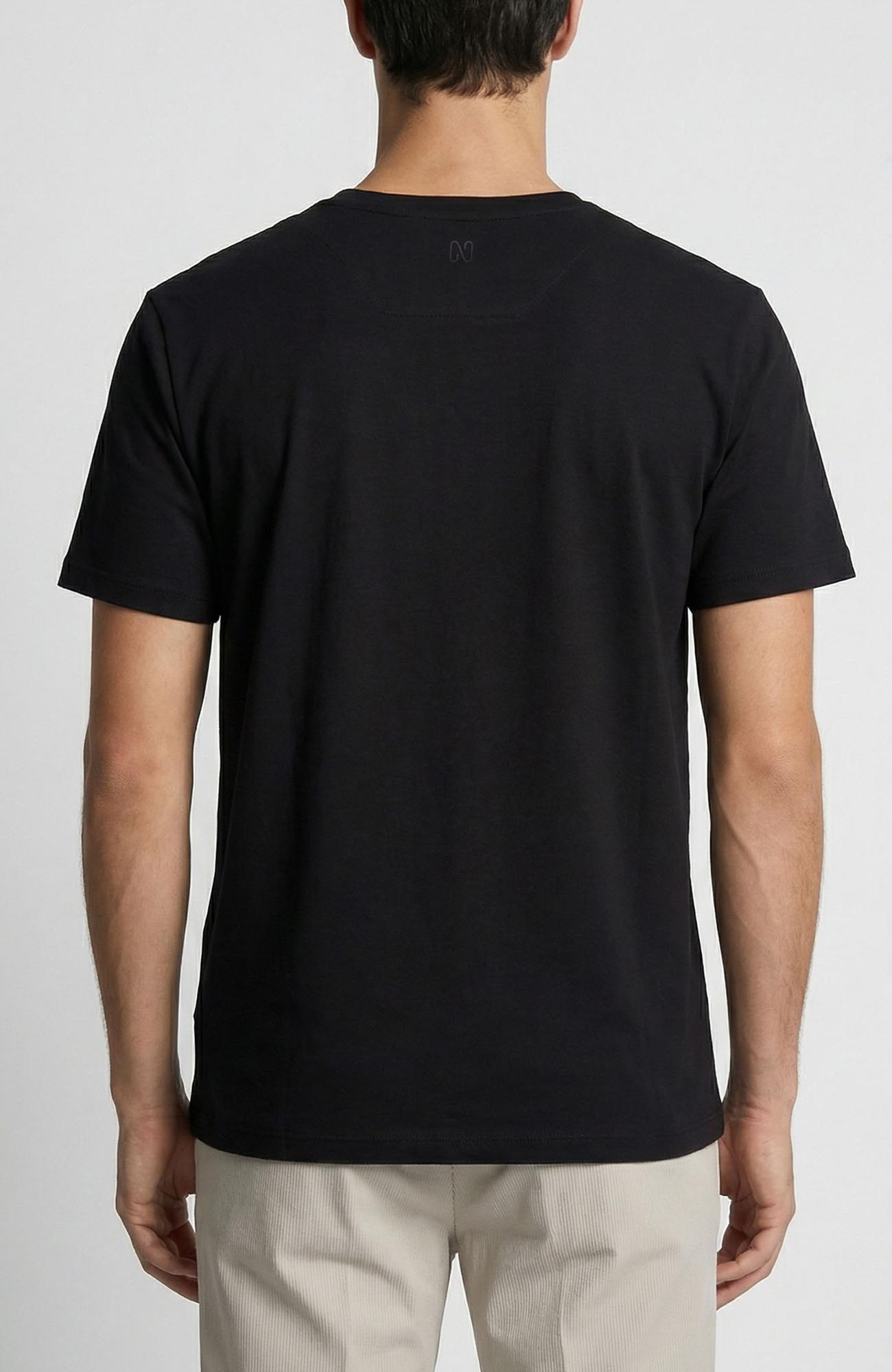 Network Erkek N-Tech Comfort Siyah Basic T-shirt