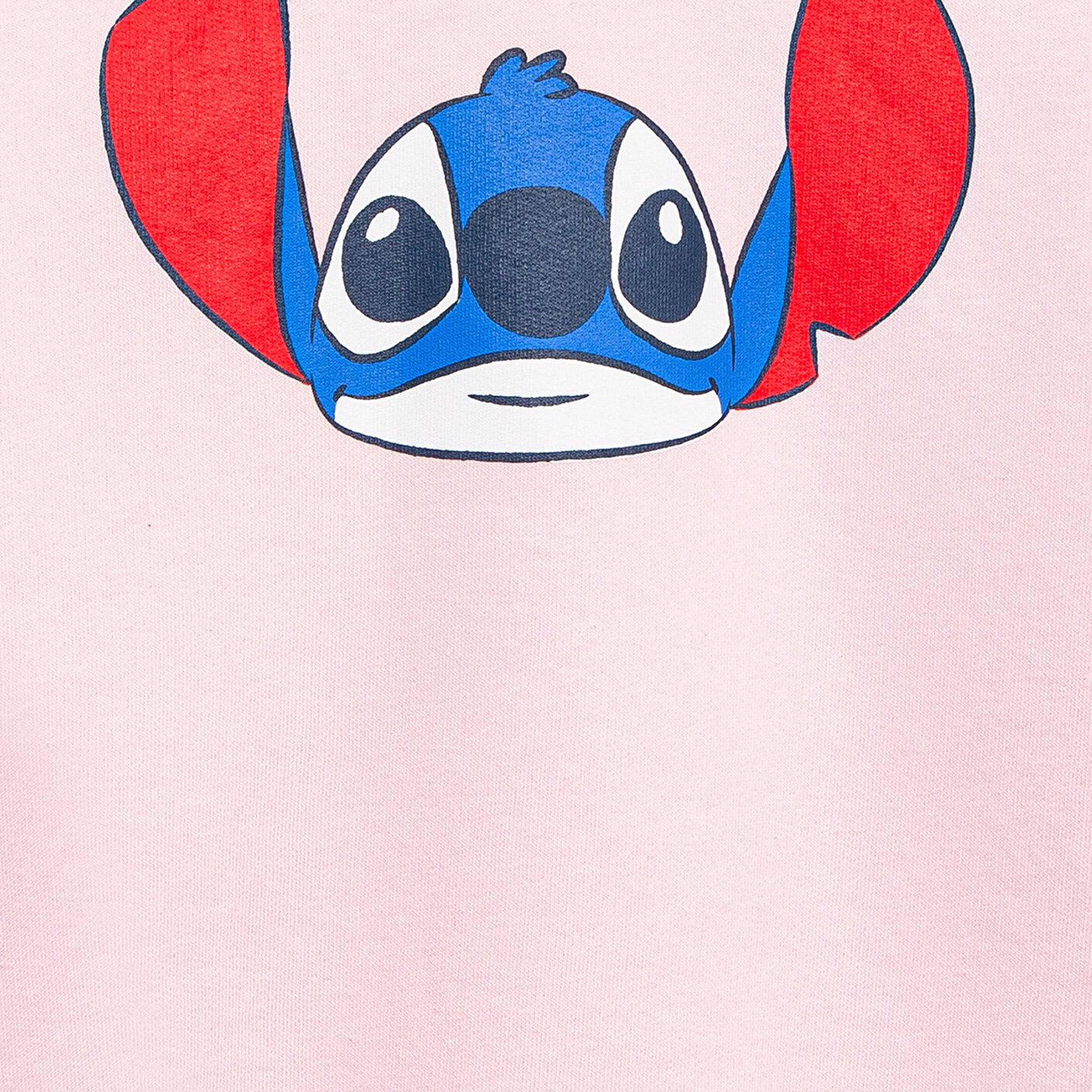 Mavi Stitch Baskılı Kapüşonlu Pembe Sweatshirt 7S10165-71007