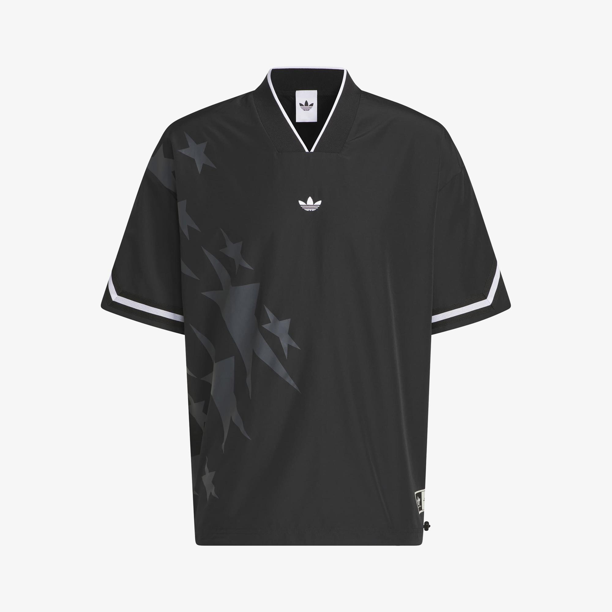 adidas Originals Basketball Star Warm Up Unisex Siyah T-Shirt