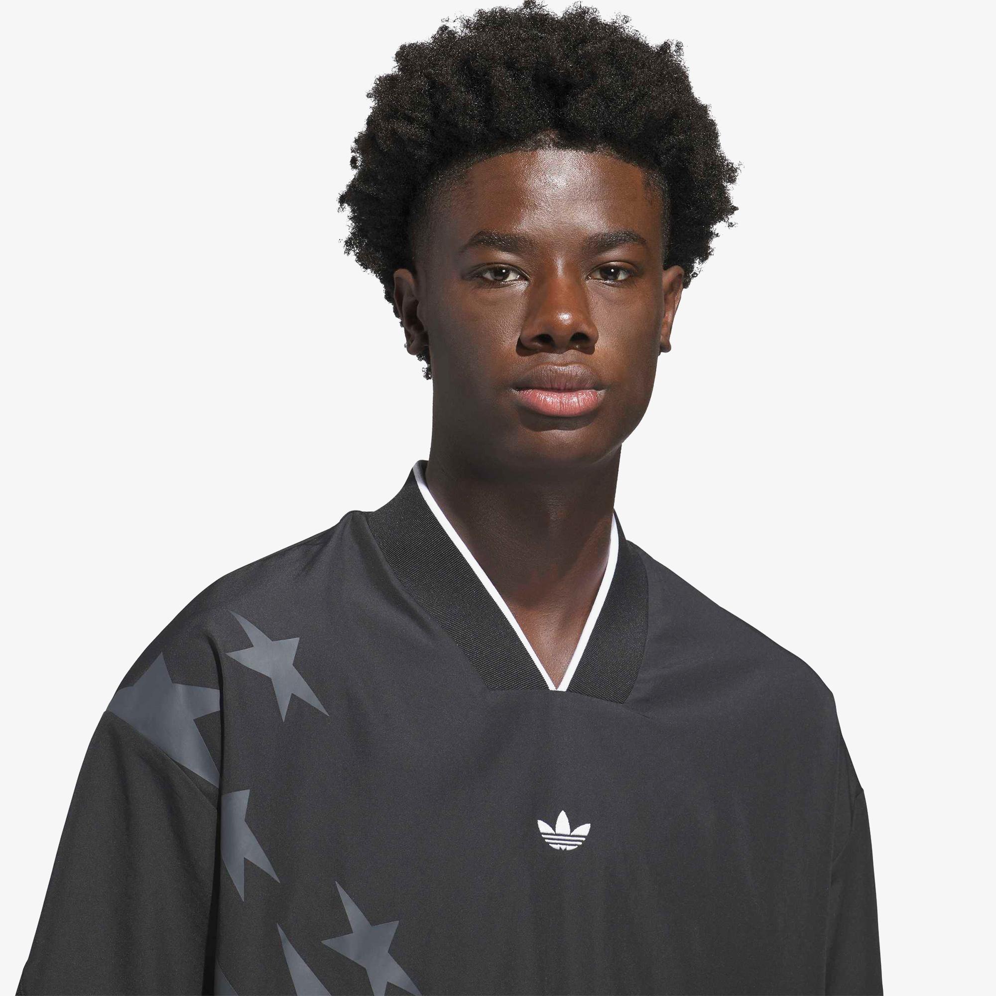 adidas Originals Basketball Star Warm Up Unisex Siyah T-Shirt