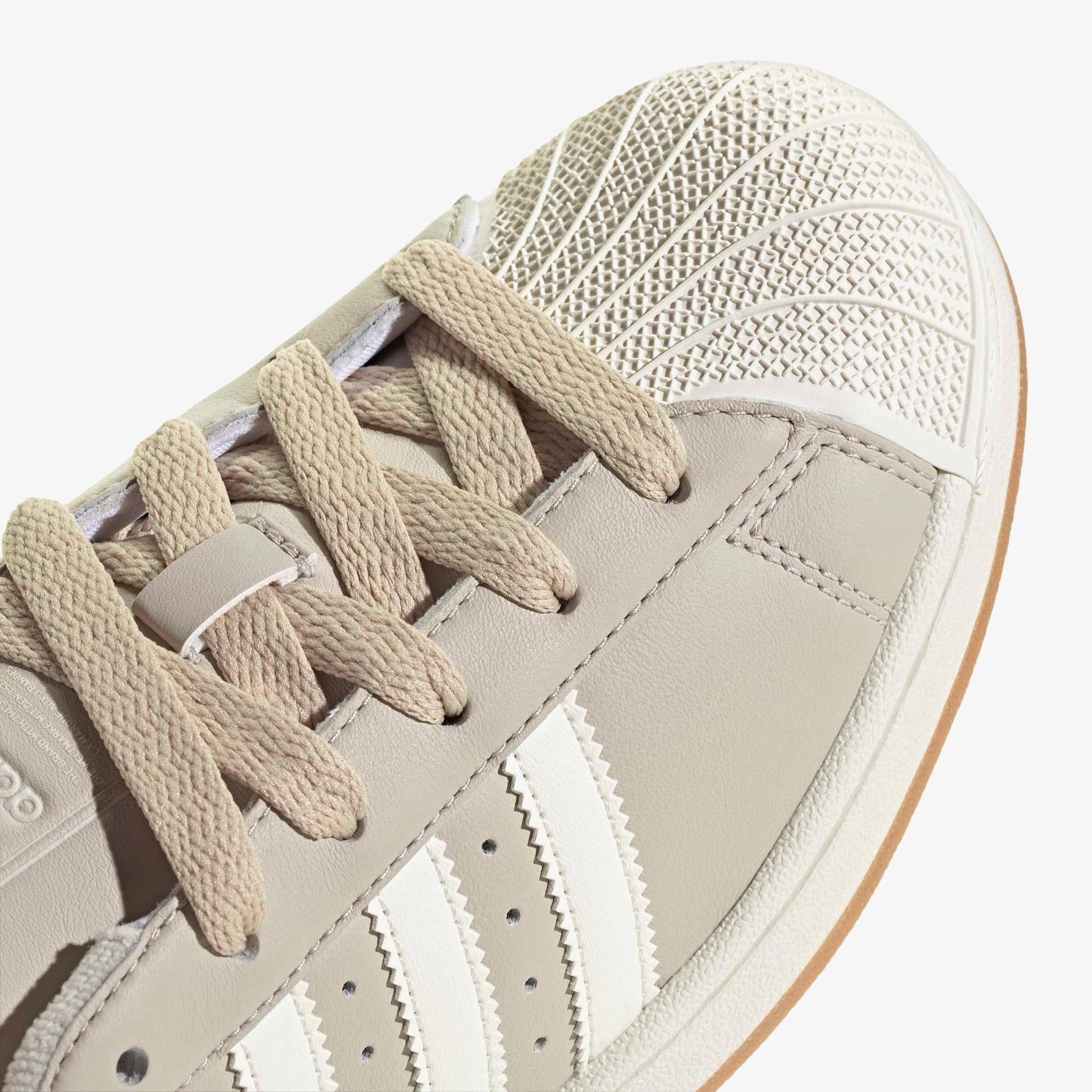 adidas Superstar II Kadın Bej Sneaker