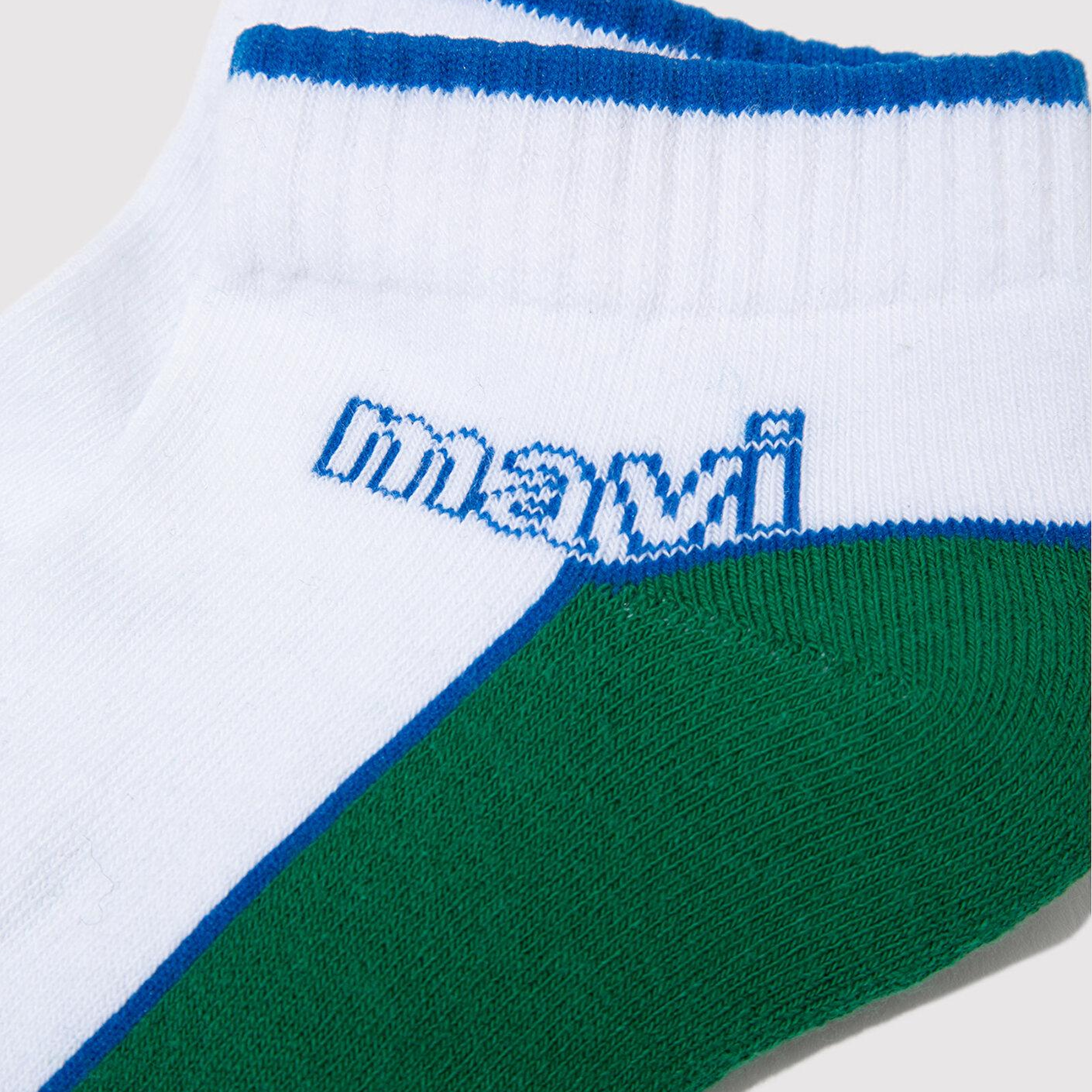 Mavi Yeşil Patik Çorap 0911128-31439
