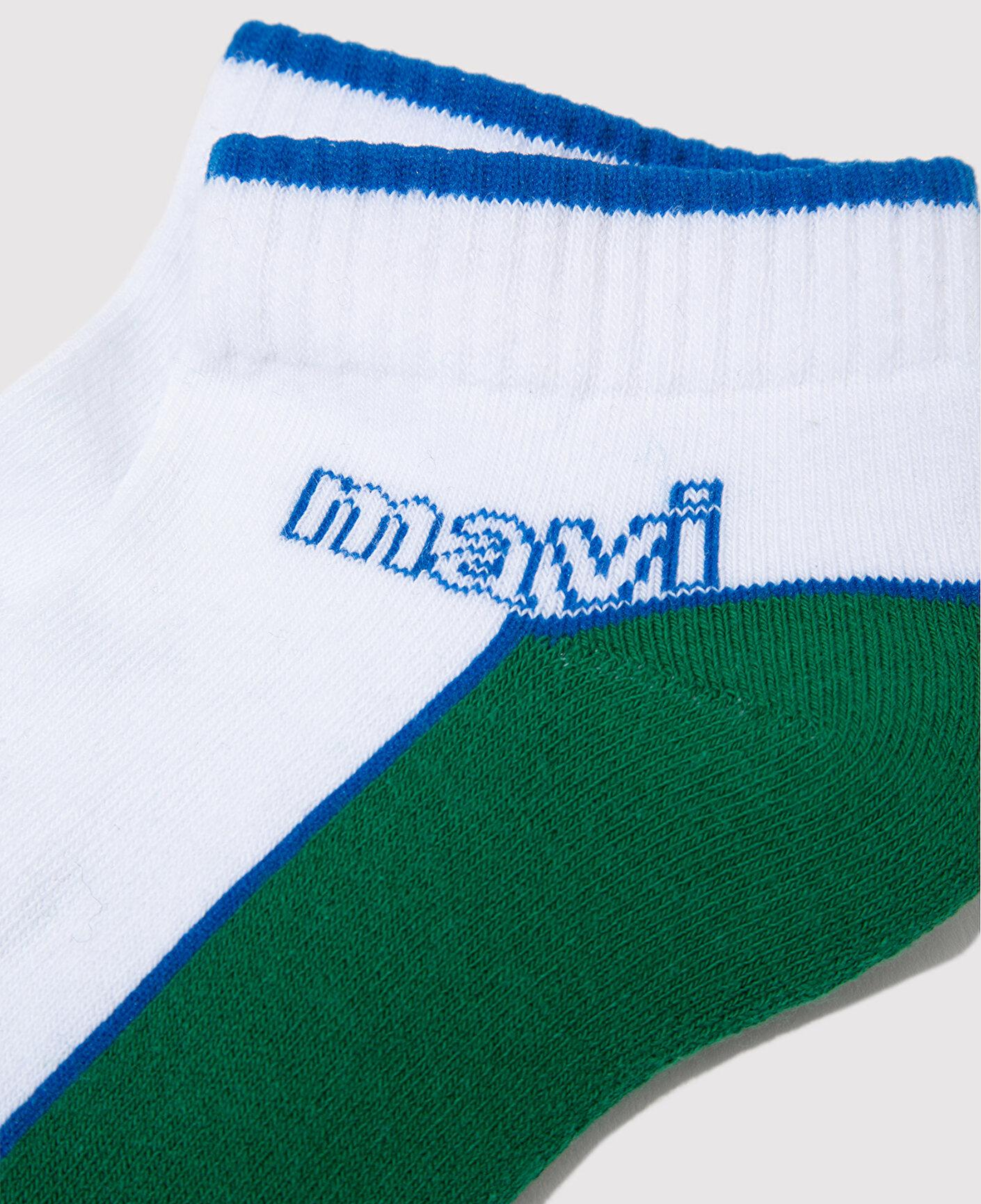 Mavi Yeşil Patik Çorap 0911128-31439