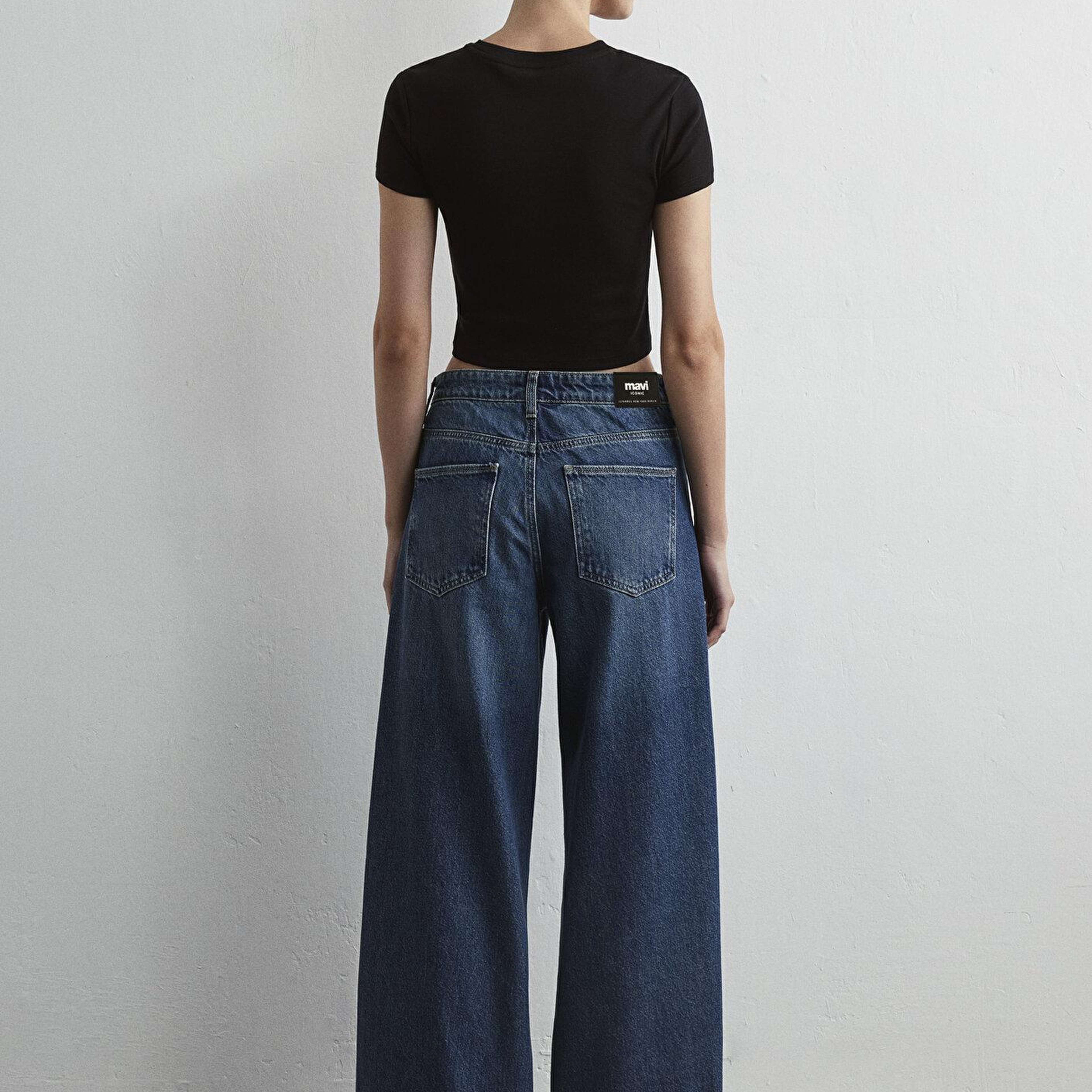 Mavi Siena Iconic Puslu Koyu Mavi  Jean Pantolon 1010763-87748