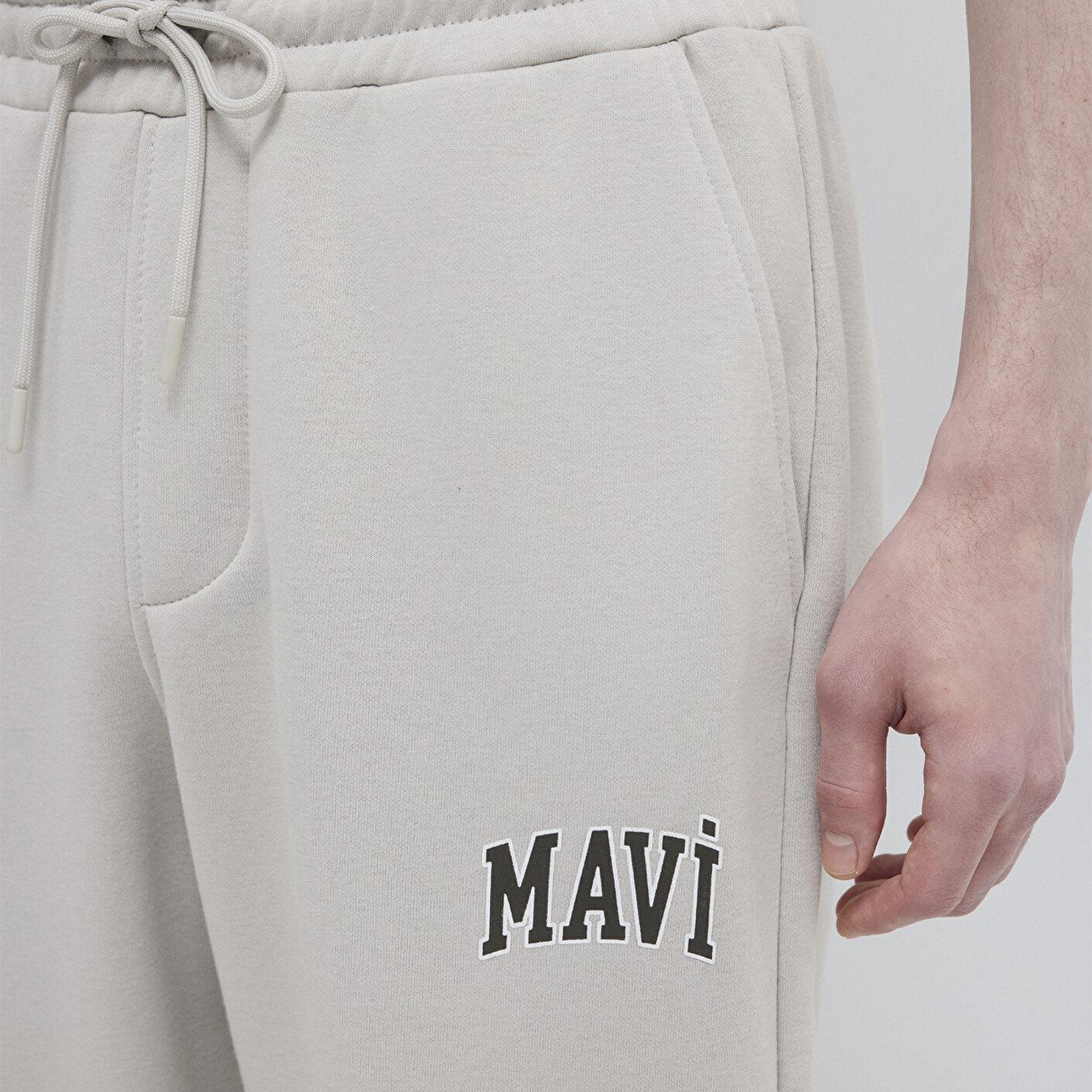 Mavi Mavi Logo Baskılı Gri Eşofman Altı 0010207-70074