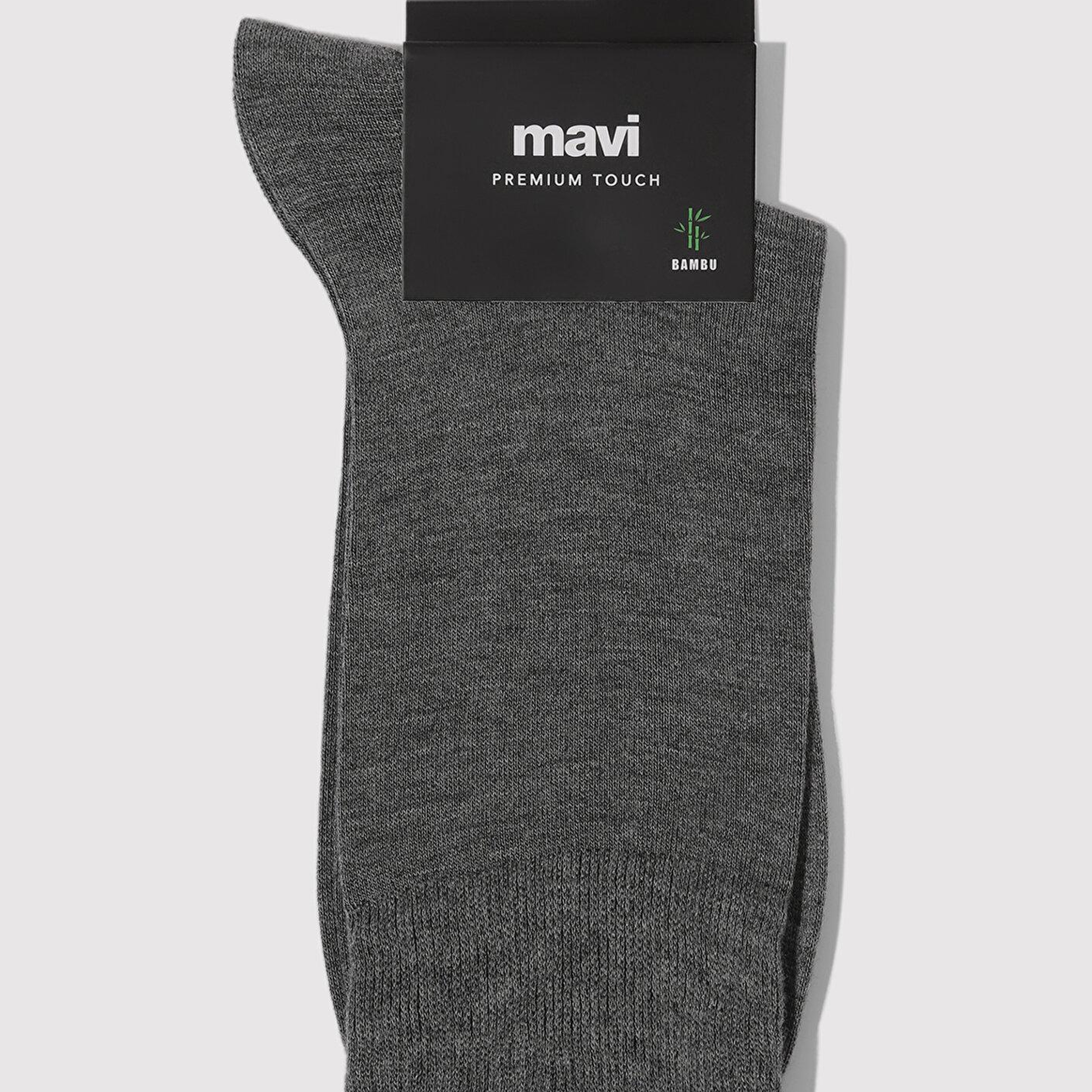 Mavi Gri Soket Çorap 0911908-24674