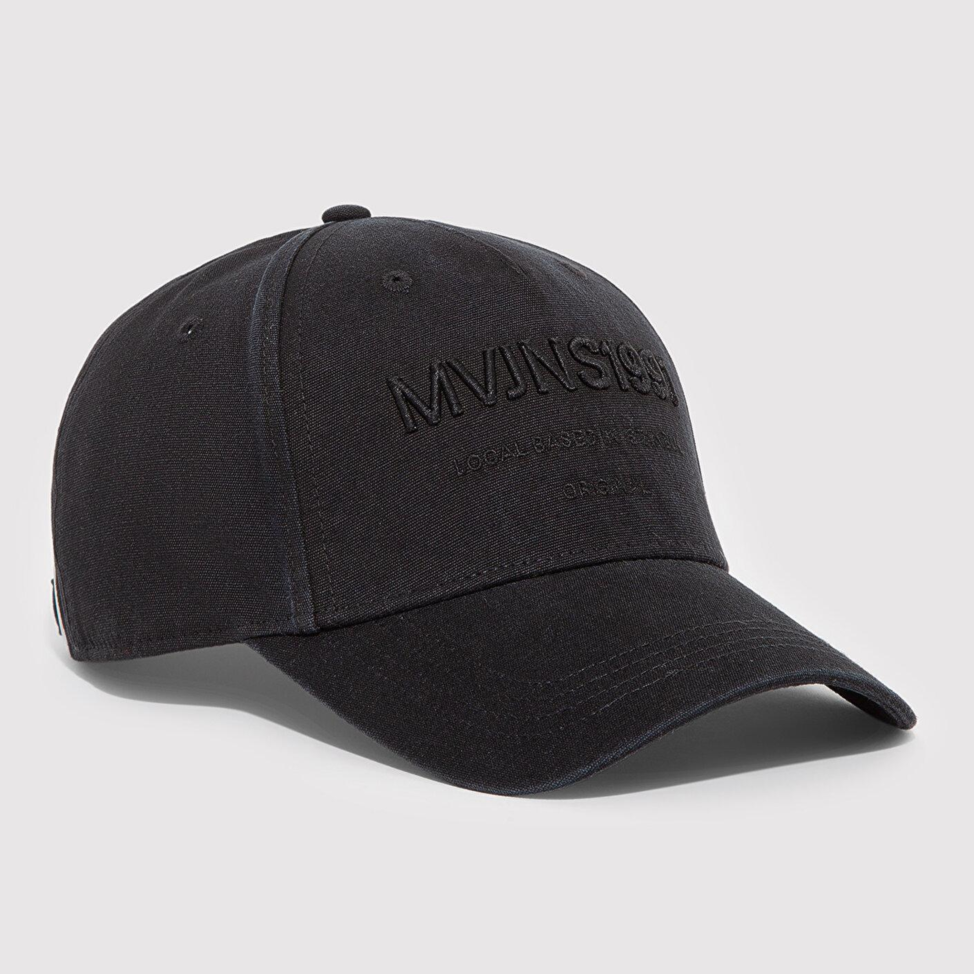 Mavi Nakışlı Siyah Şapka 0911807-900