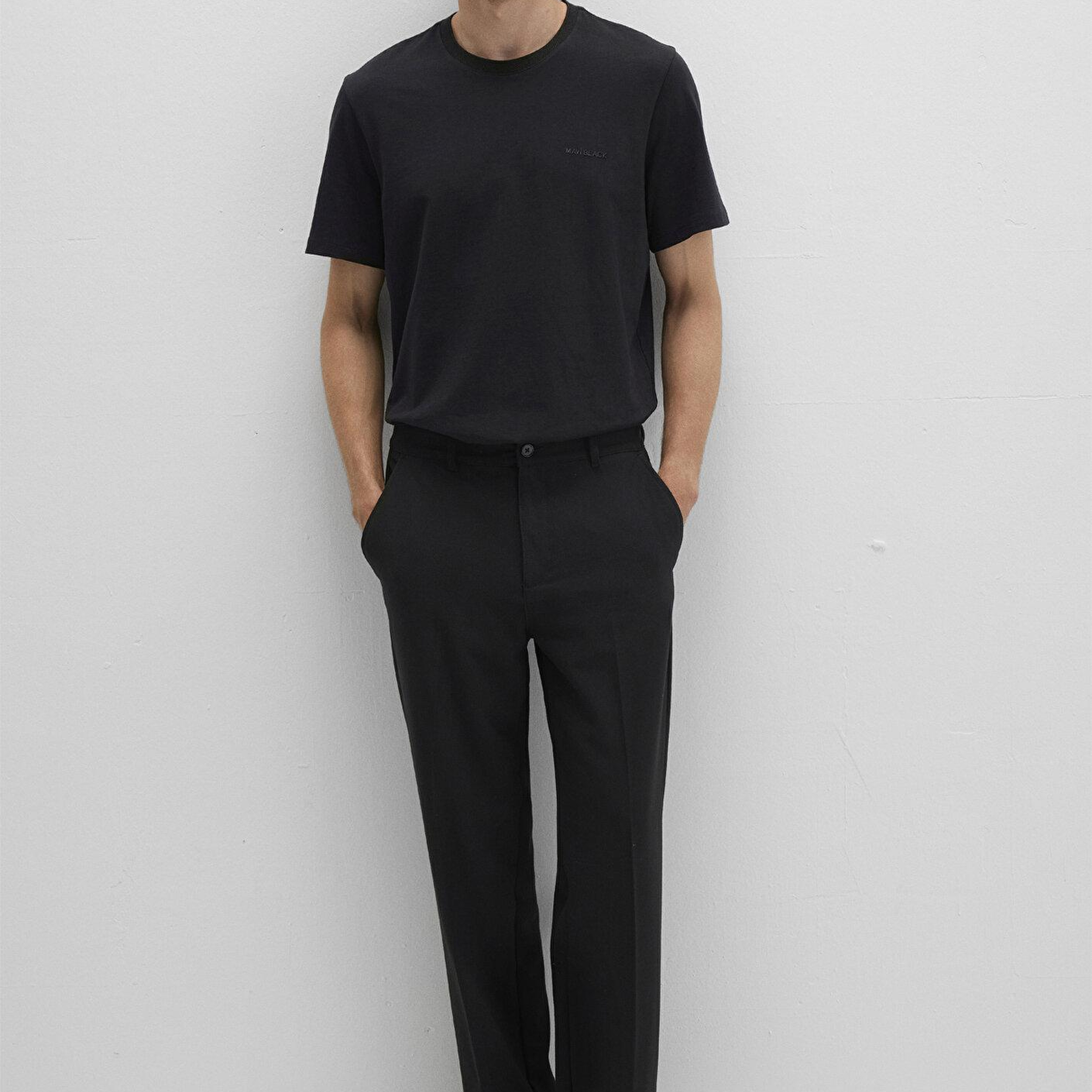 Mavi Mavi Black Siyah Basic Tişört Regular Fit / Normal Kesim 0612872-900