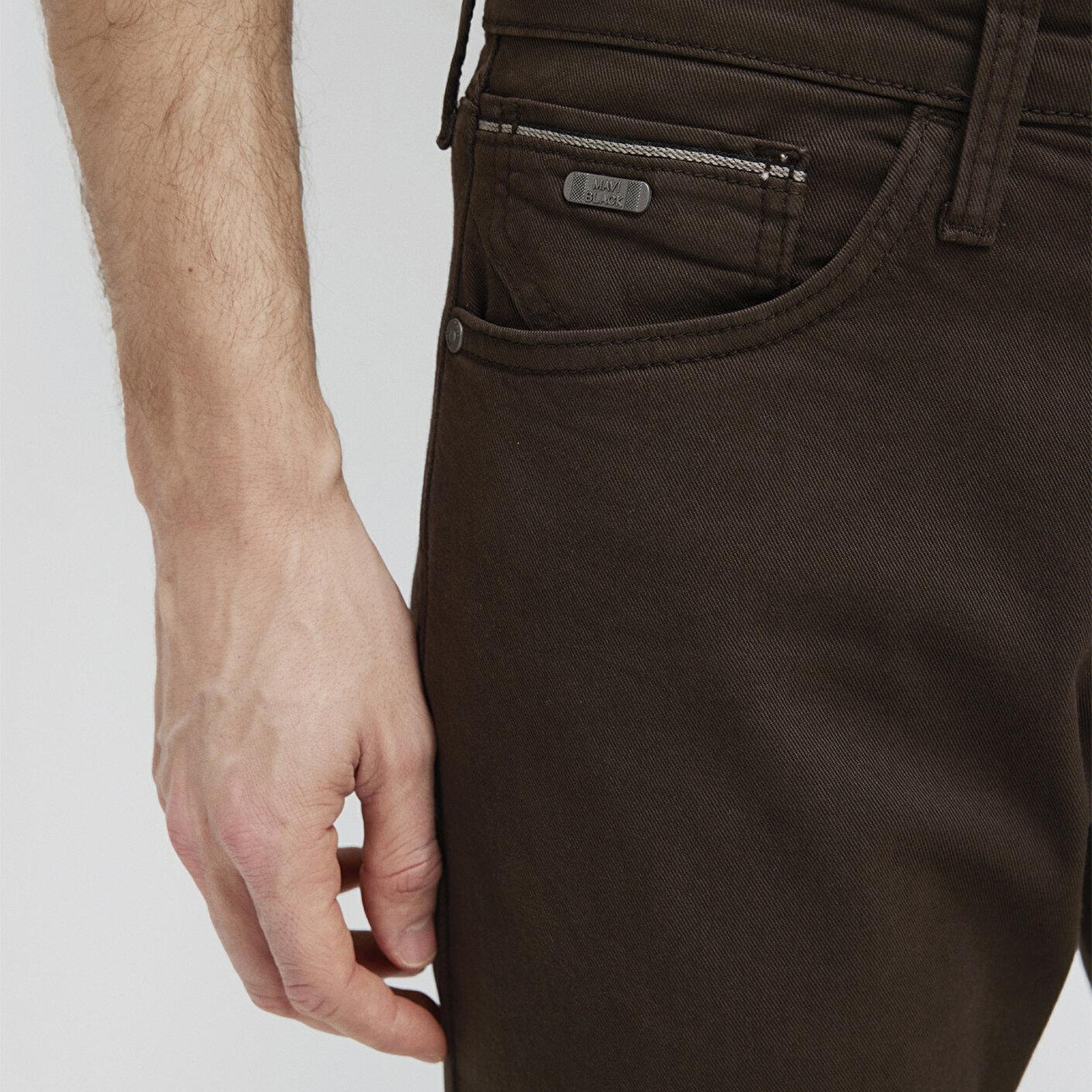 Mavi Jake Mavi Black Koyu Kahverengi Gabardin Pantolon 0042290686
