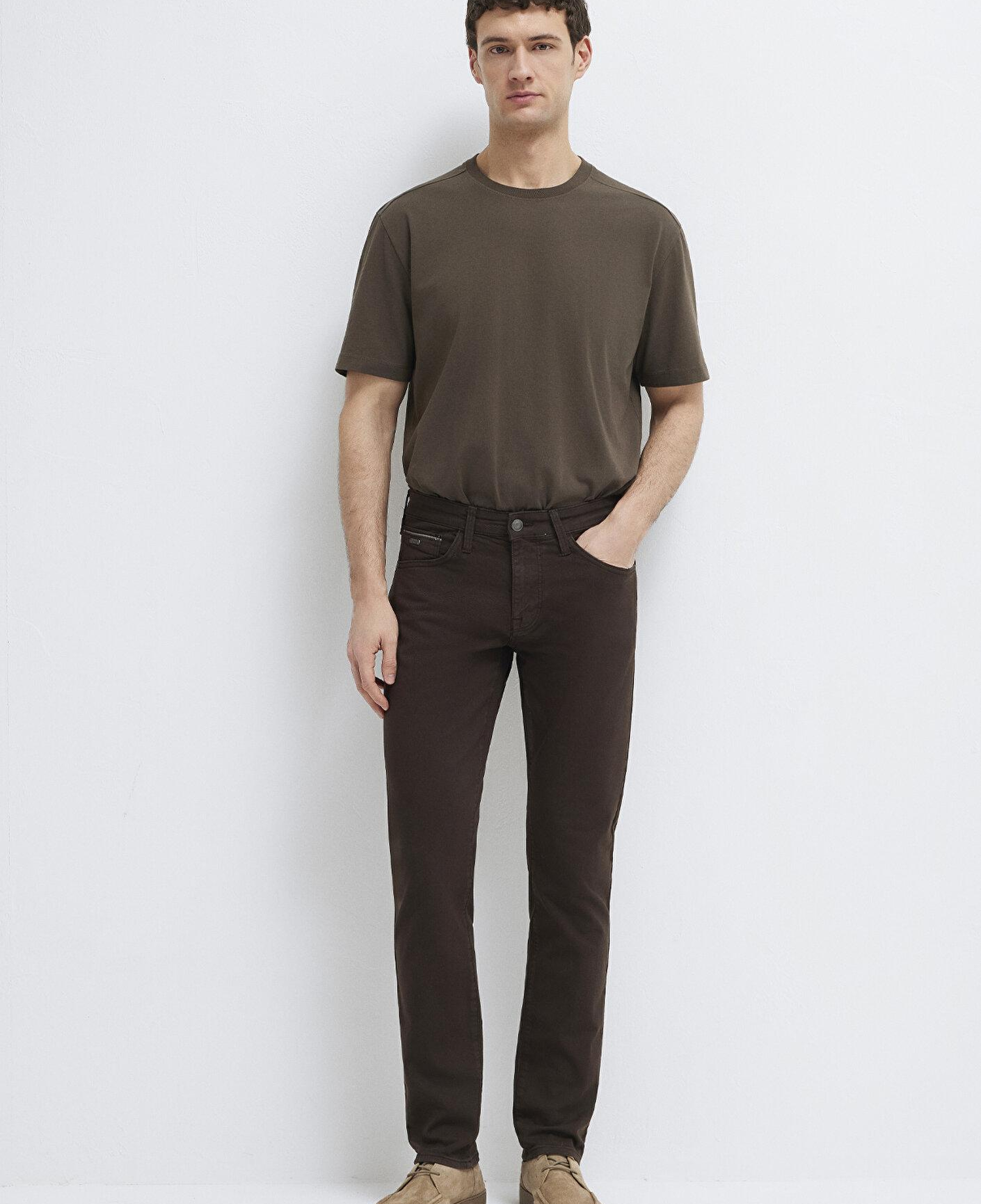Mavi Jake Mavi Black Koyu Kahverengi Gabardin Pantolon 0042290686