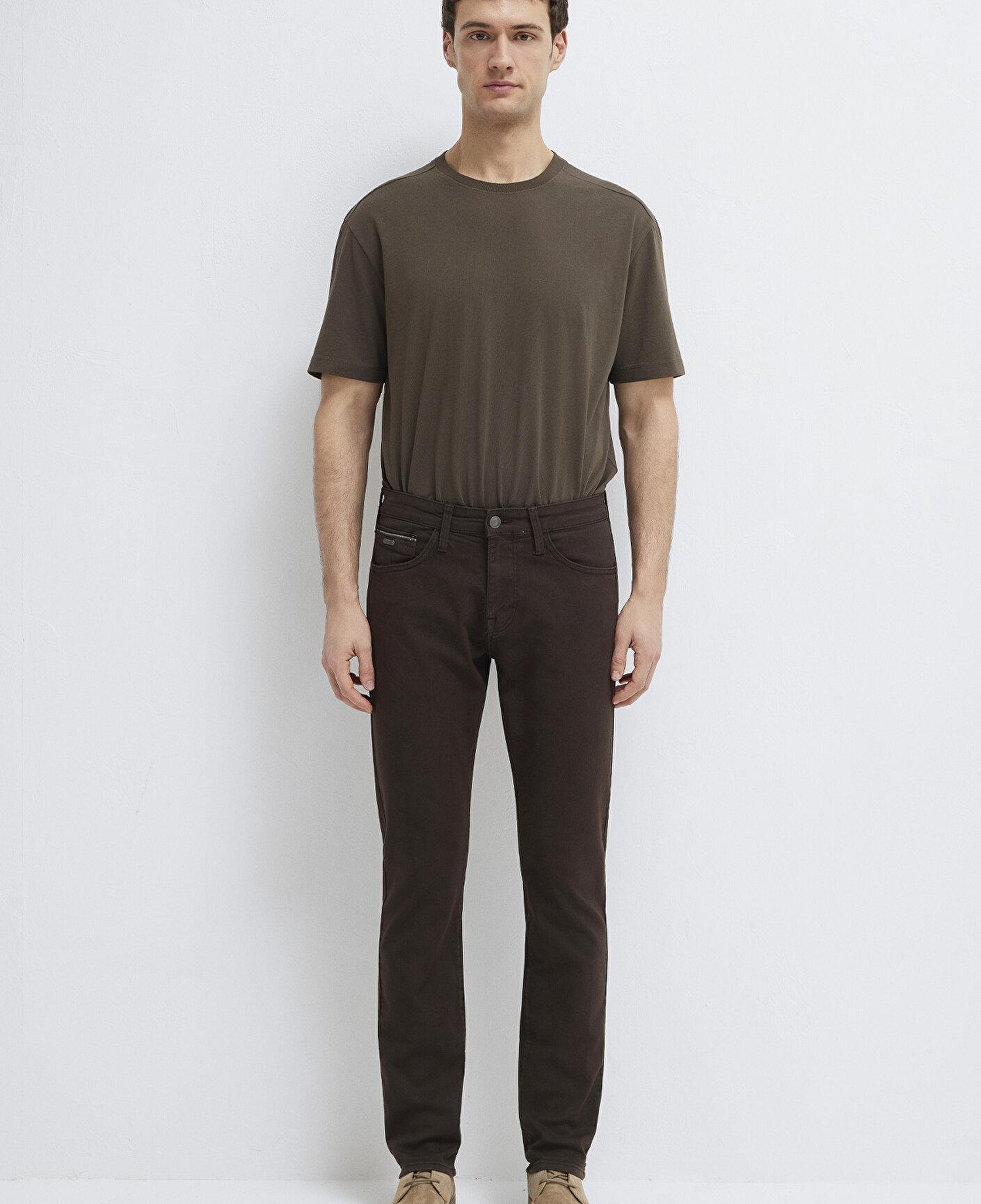 Mavi Jake Mavi Black Koyu Kahverengi Gabardin Pantolon 0042290686