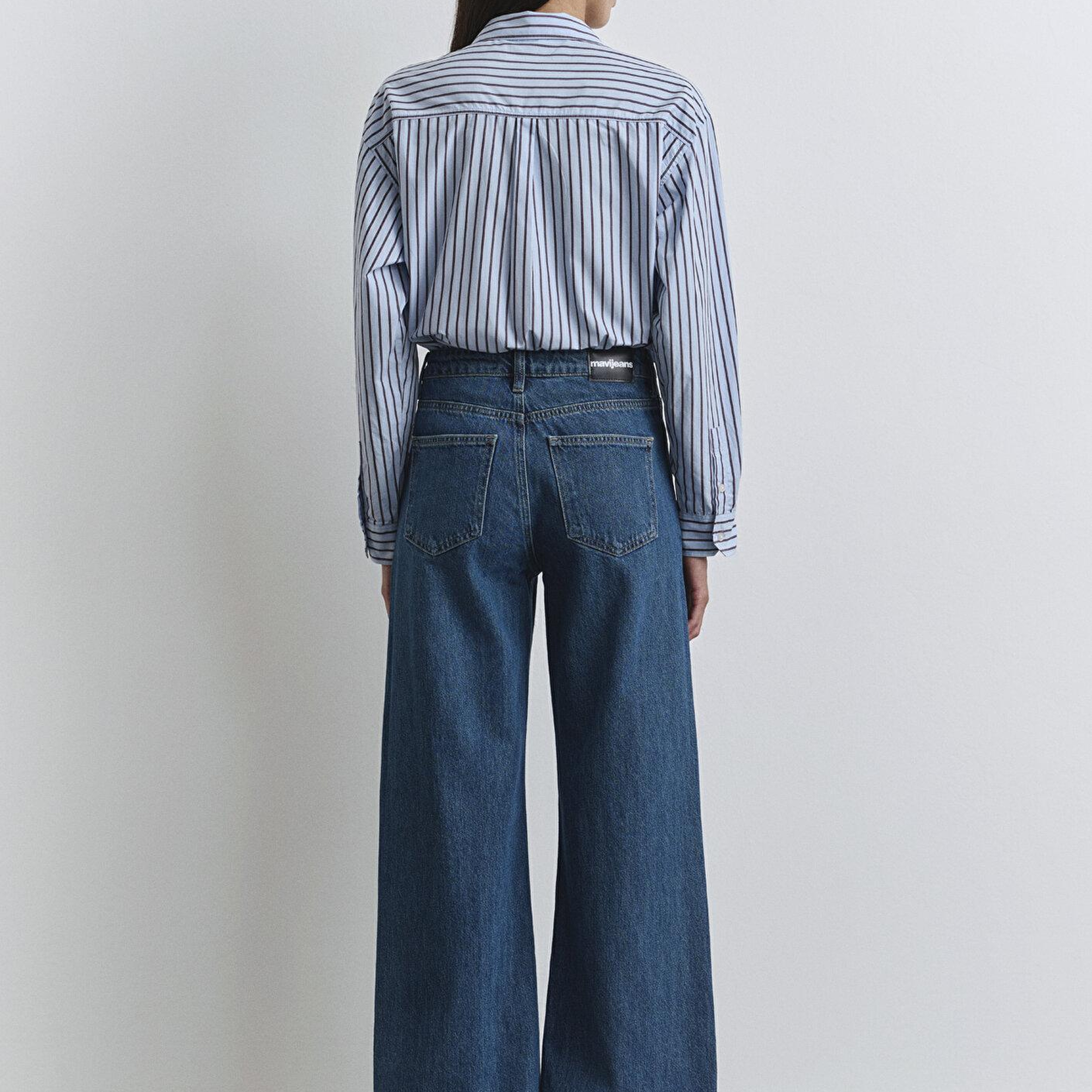 Mavi Malibu Icon Puslu Koyu Mavi Jean Pantolon 1010152-90516