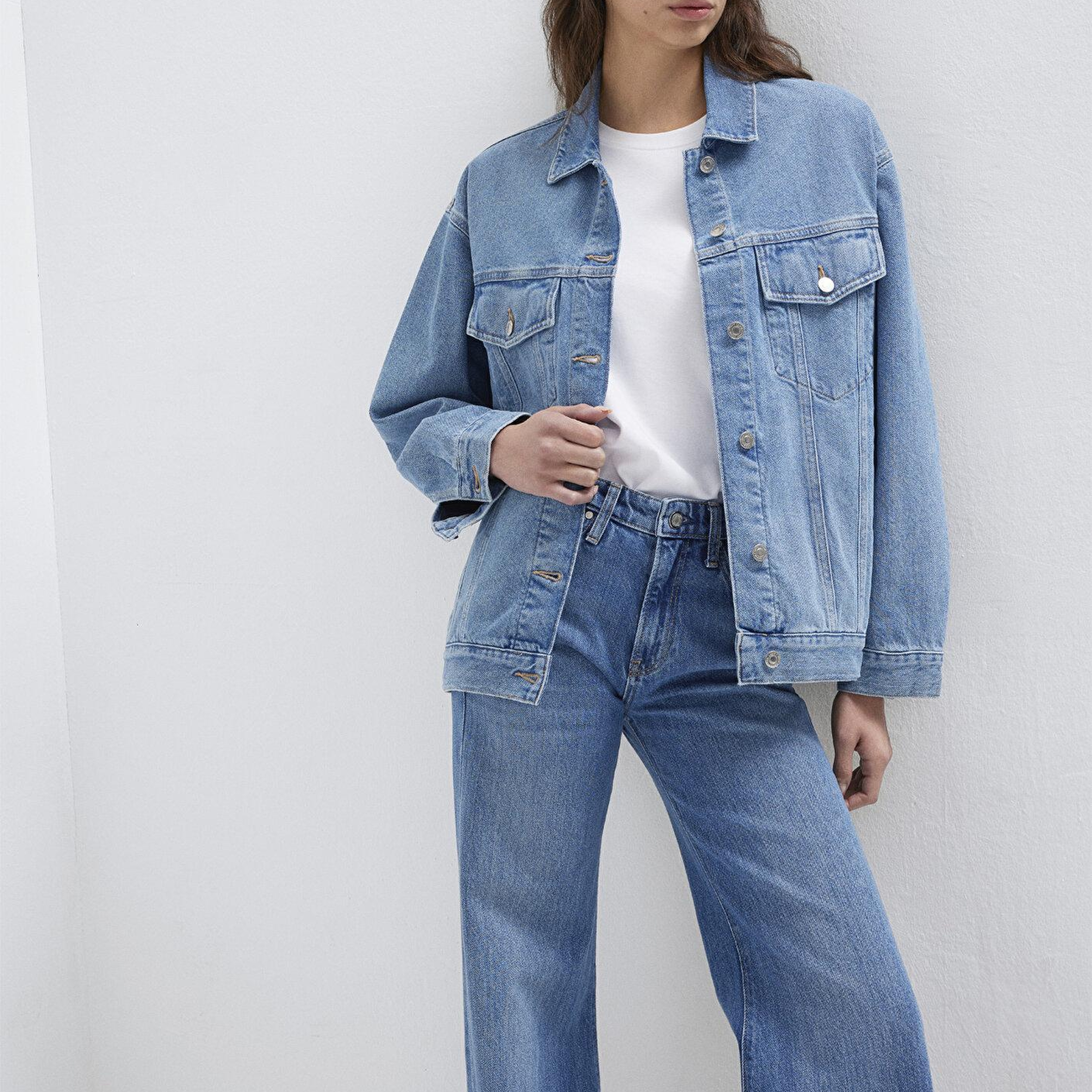 Mavi Luna 90lar Indigo Mavisi Jean Ceket 1110177-90545