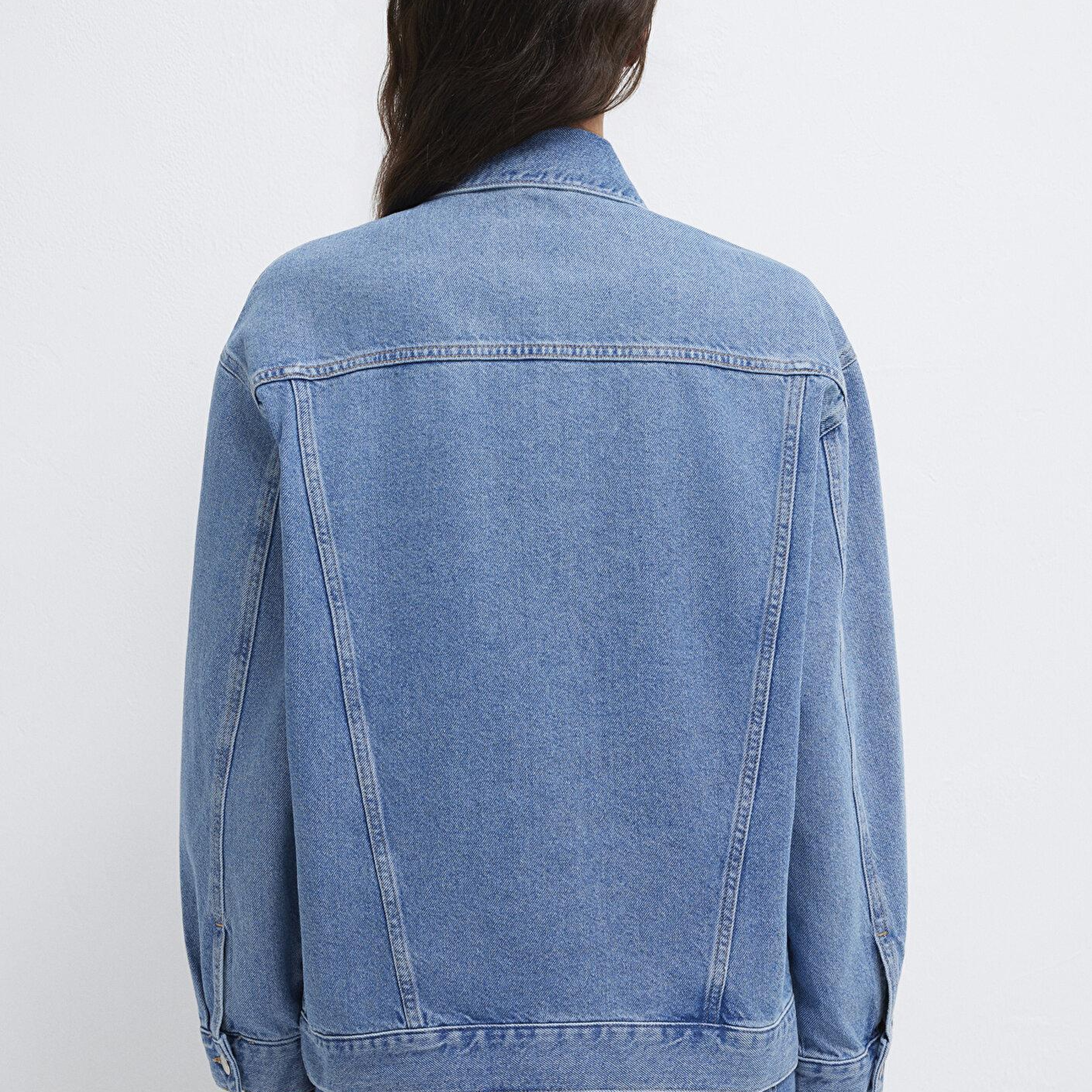 Mavi Luna 90lar Indigo Mavisi Jean Ceket 1110177-90545