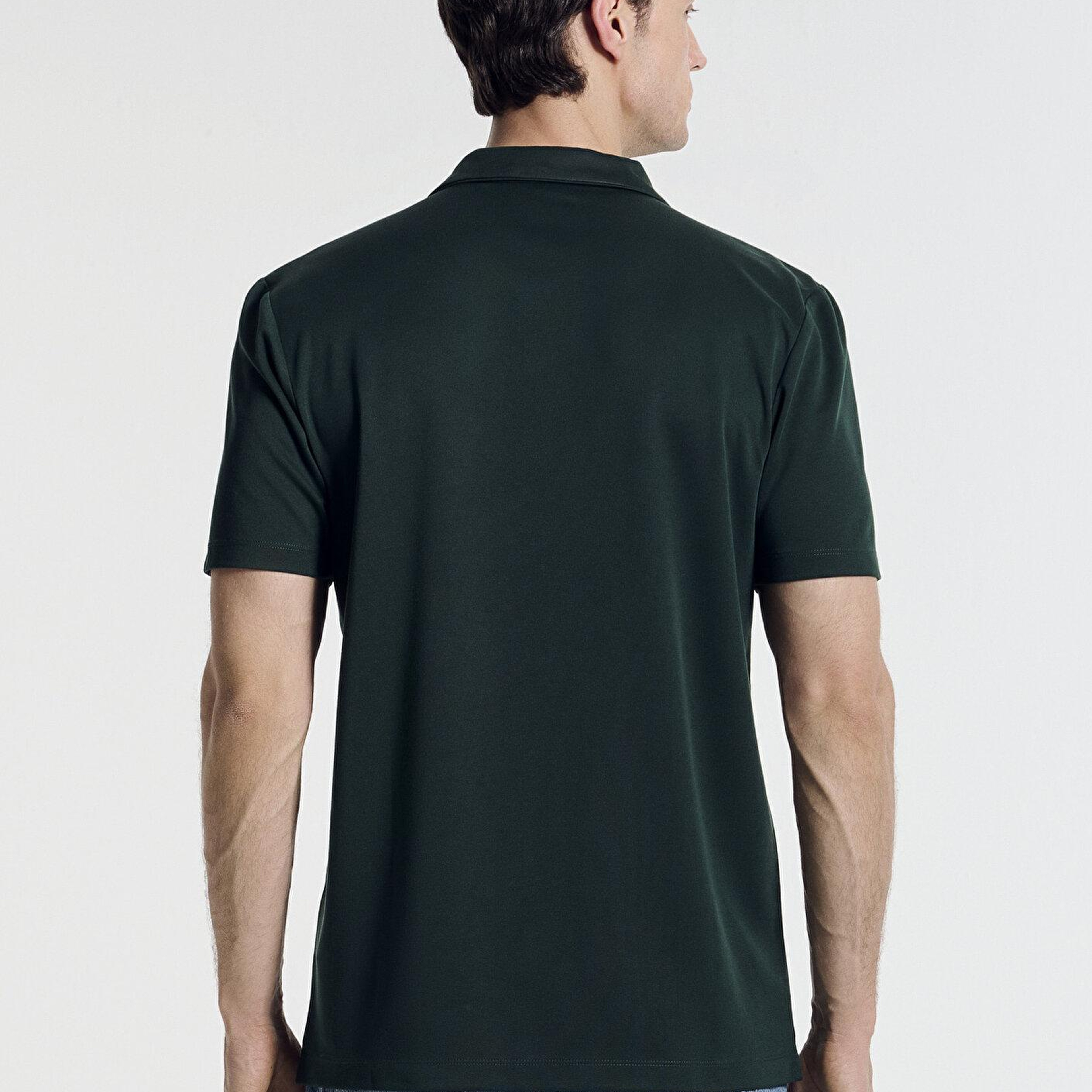 Mavi Soft-Premium Yeşil (TENCEL™) Modal Karışımlı Polo Tişört Regular Fit / Normal Kesim 0613008-85370
