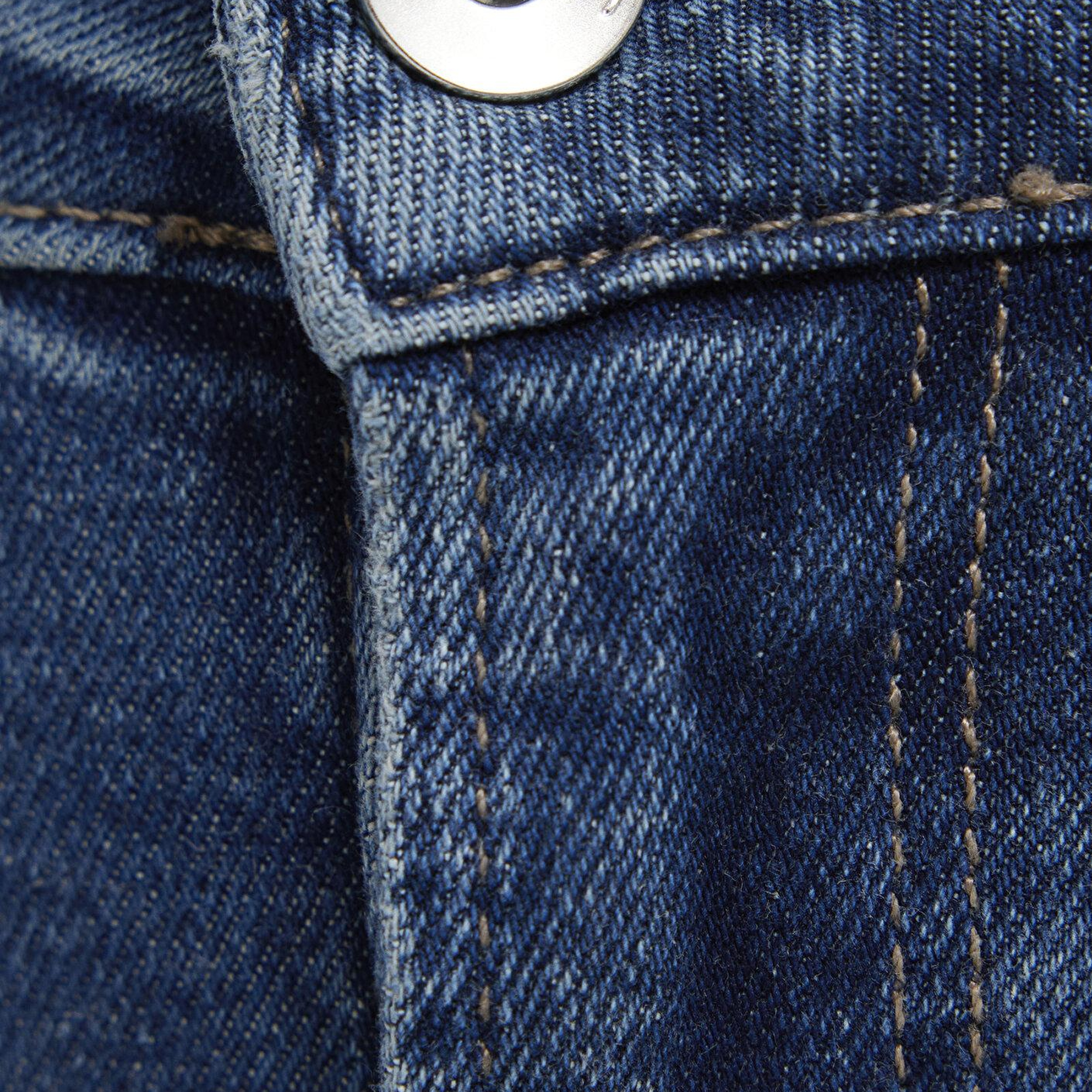 Mavi Star Gold Shape Puslu Koyu Mavi Jean Pantolon 101077-90534