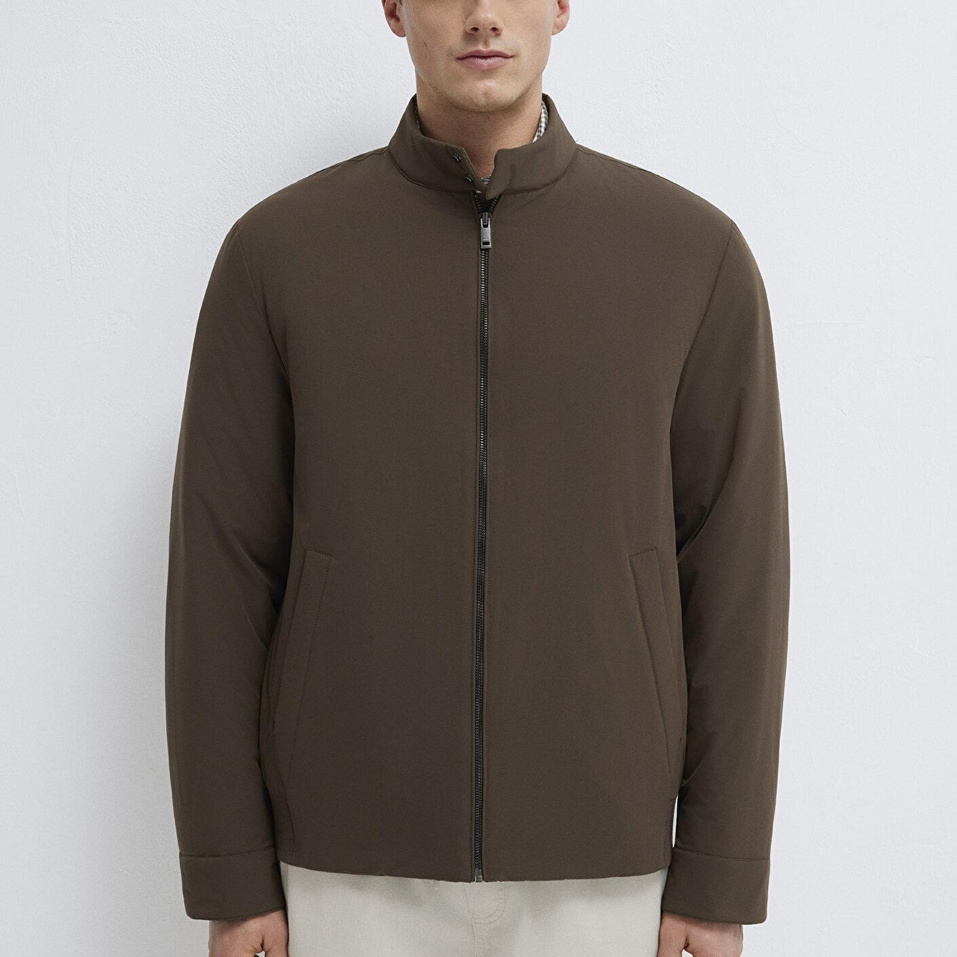 Mavi Kahverengi Bomber Ceket 0110761-71541
