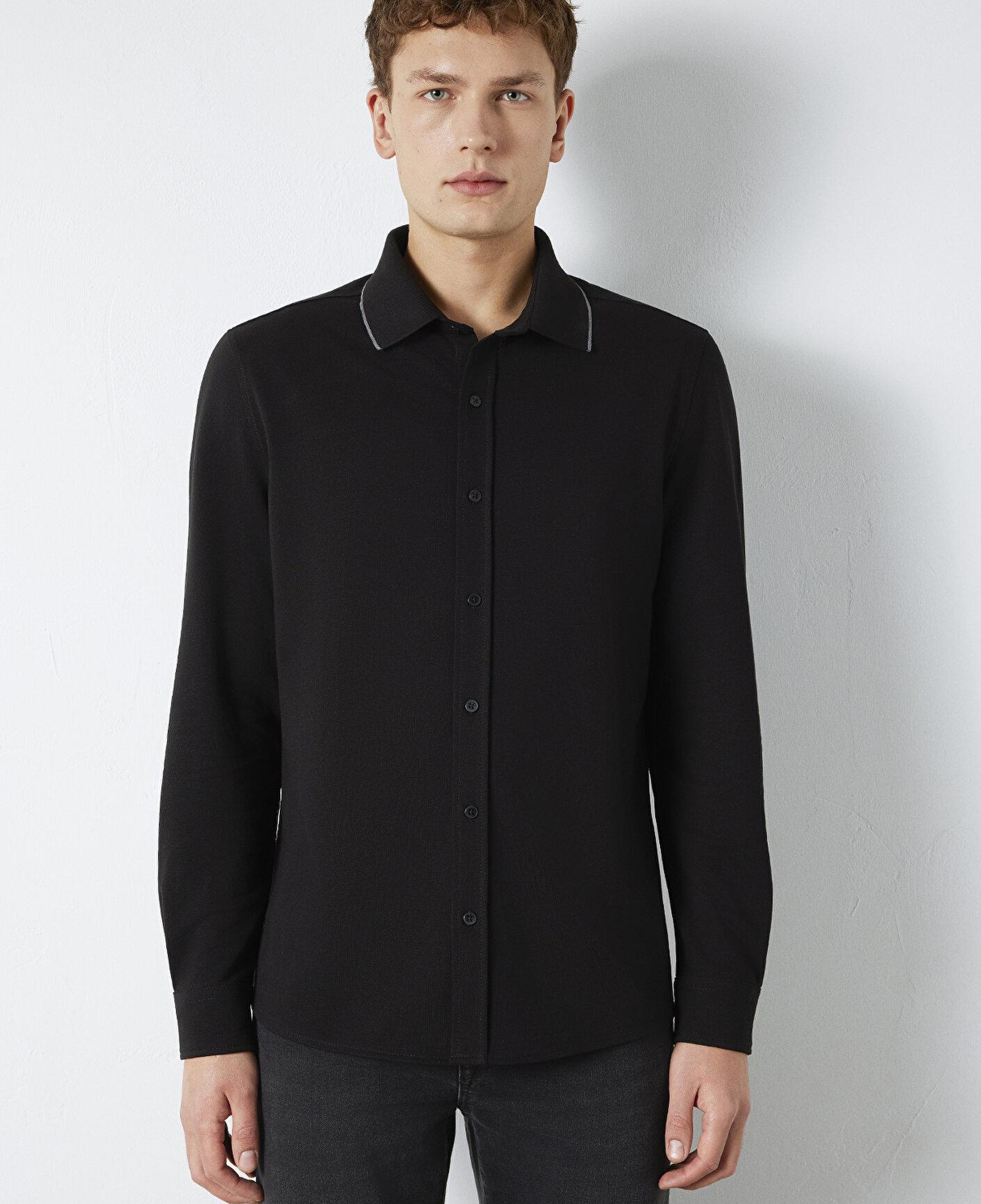 Mavi Mavi Black Siyah Gömlek Slim Fit / Dar Kesim 0211867-900