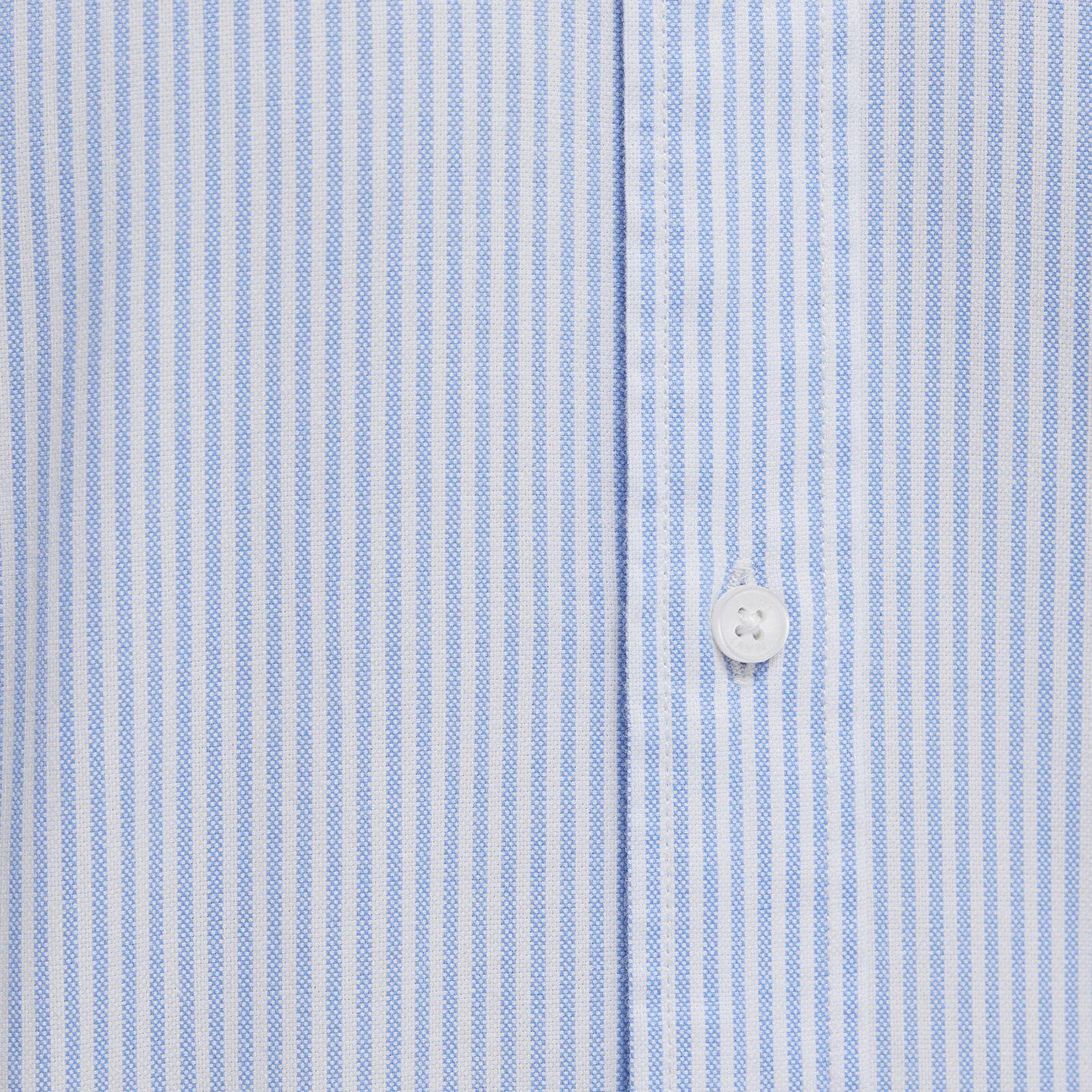 Mavi Çizgili Mavi Gömlek Slim Fit / Dar Kesim 0211916-91471