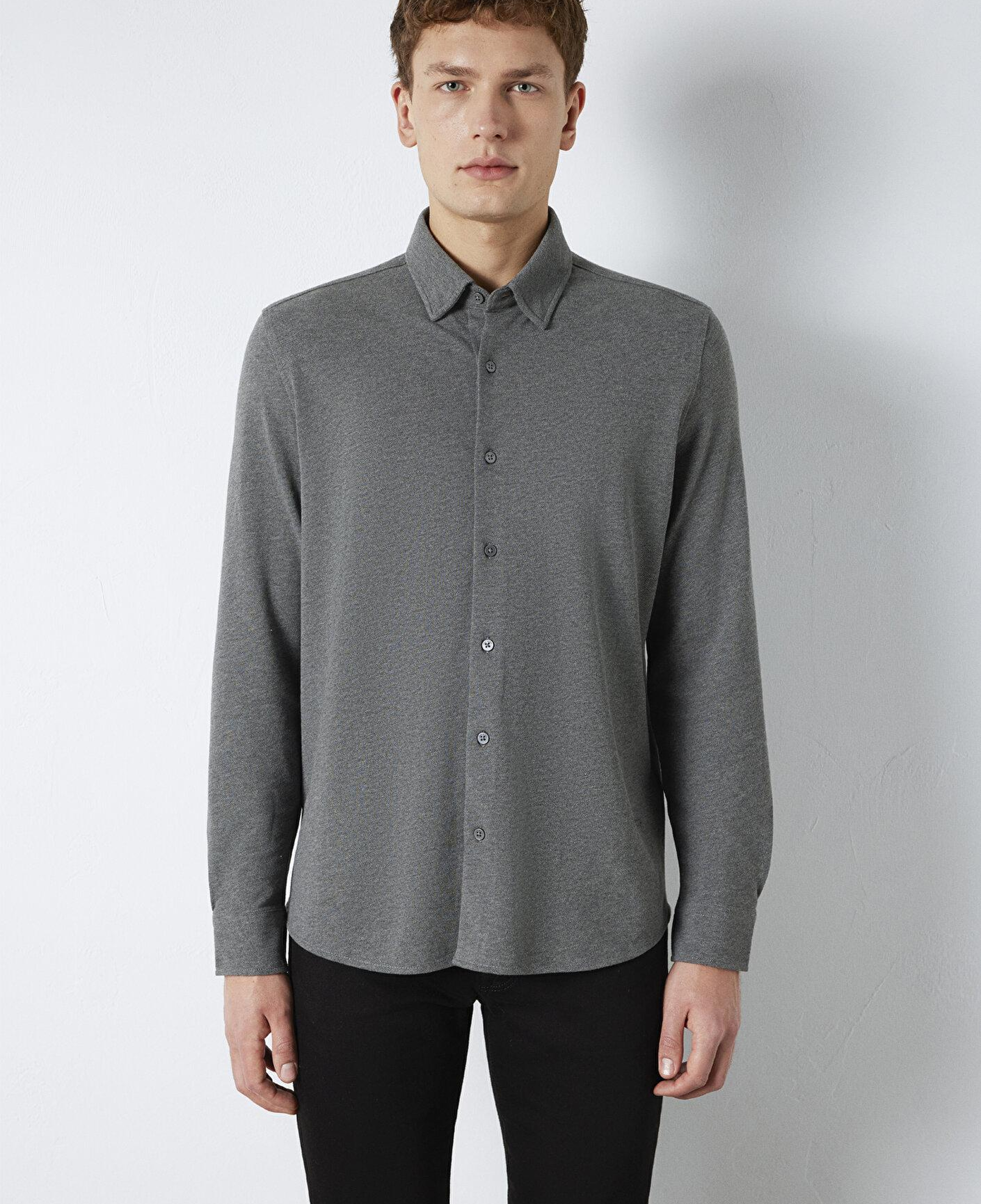 Mavi Mavi Black Antrasit Gömlek Regular Fit / Normal Kesim 0211863-80024