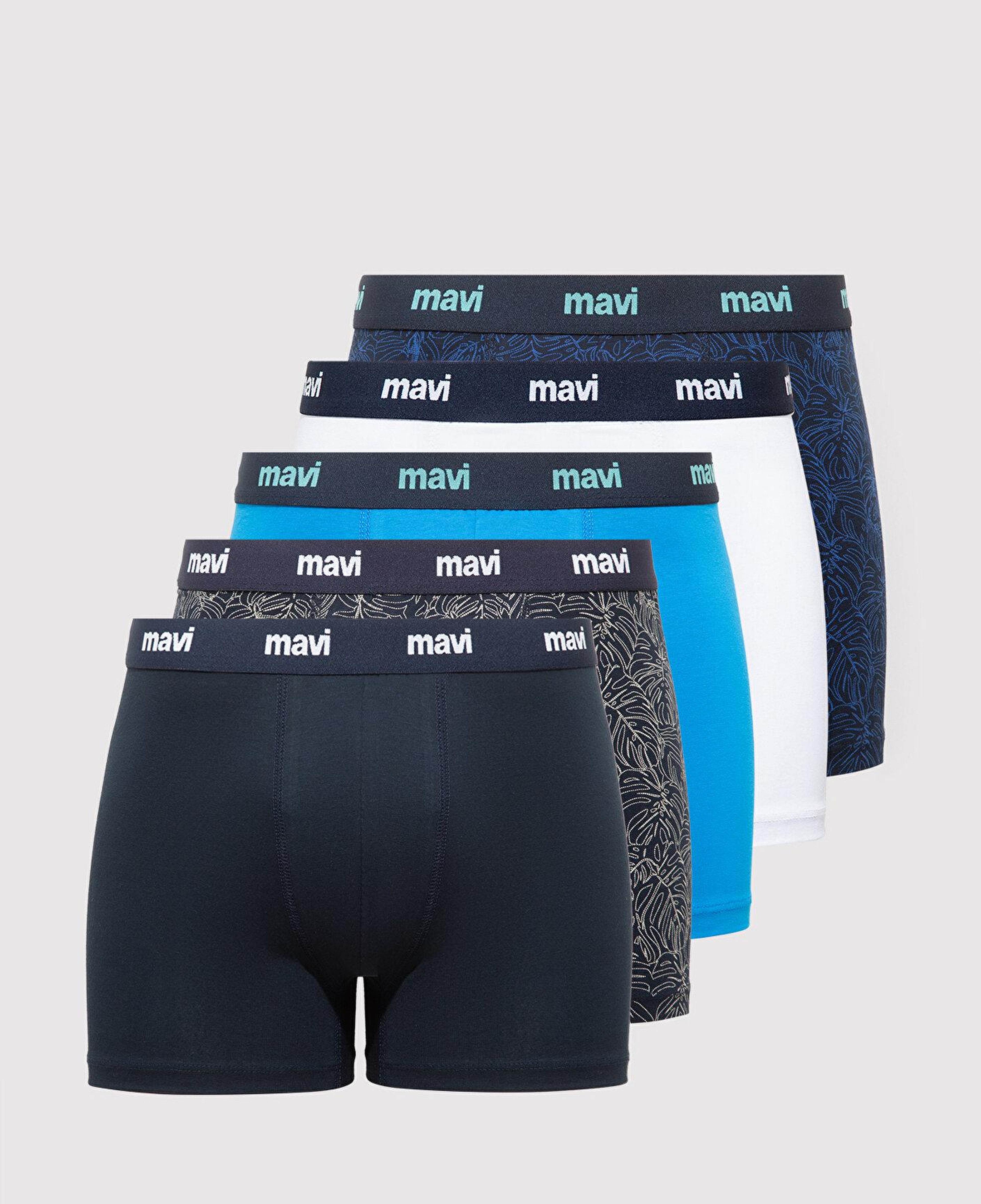 Mavi 5li Renkli Boxer 0912283-70490