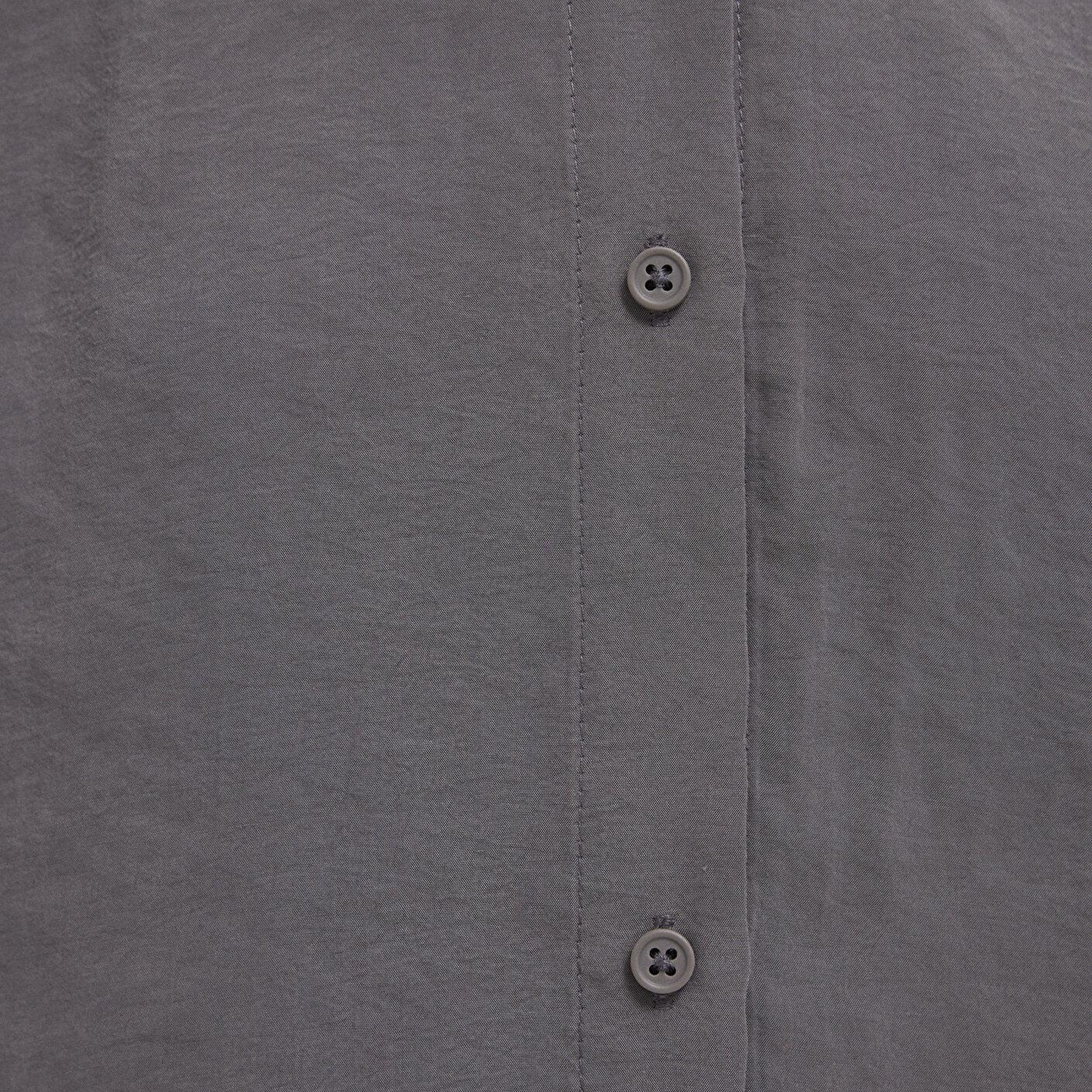 Mavi Gri (TENCEL™) Liyosel Karışımlı Gömlek Regular Fit / Normal Kesim 1211374-90721