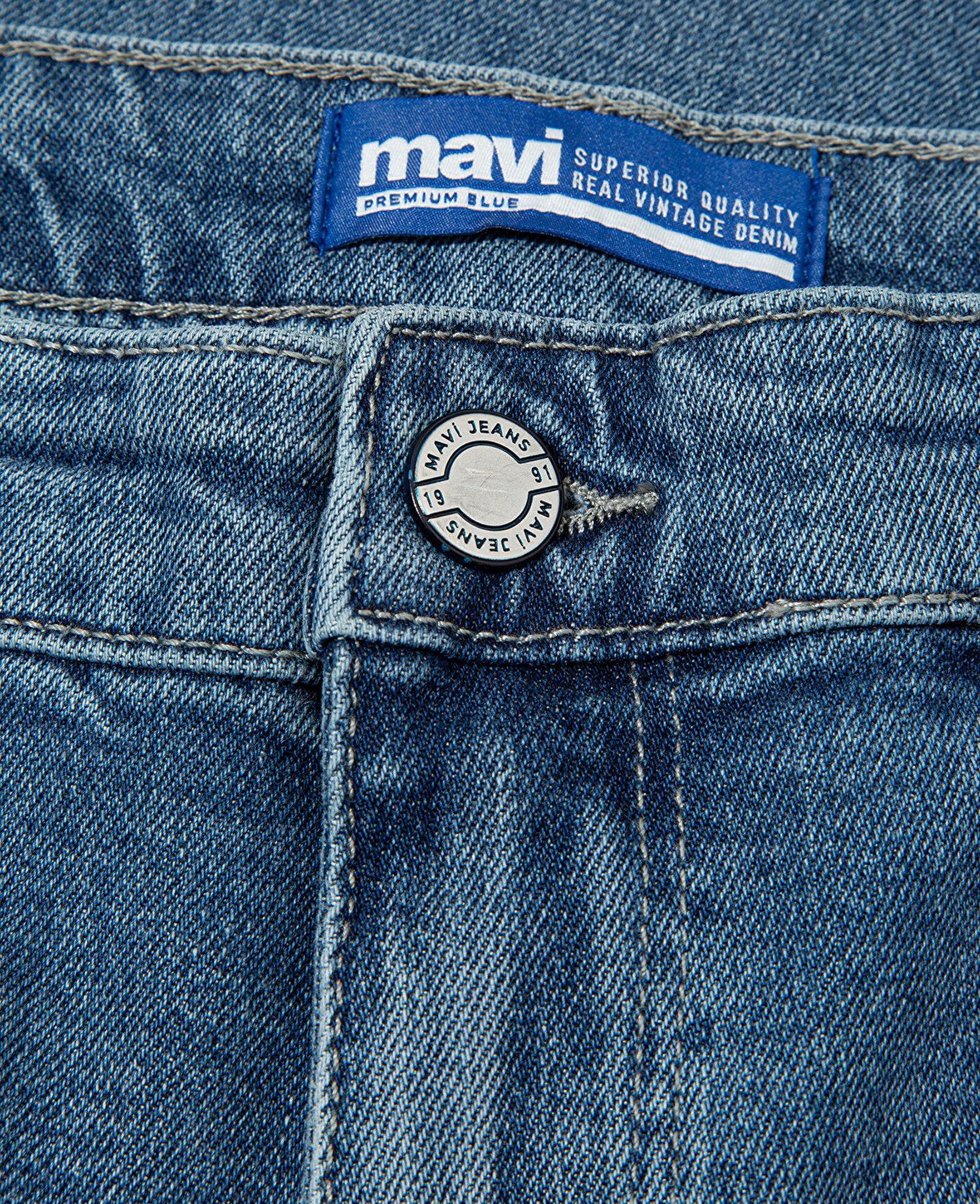 Mavi Hasan Premium Blue Vintage Indigo Mavisi Jean Pantolon 0006690654