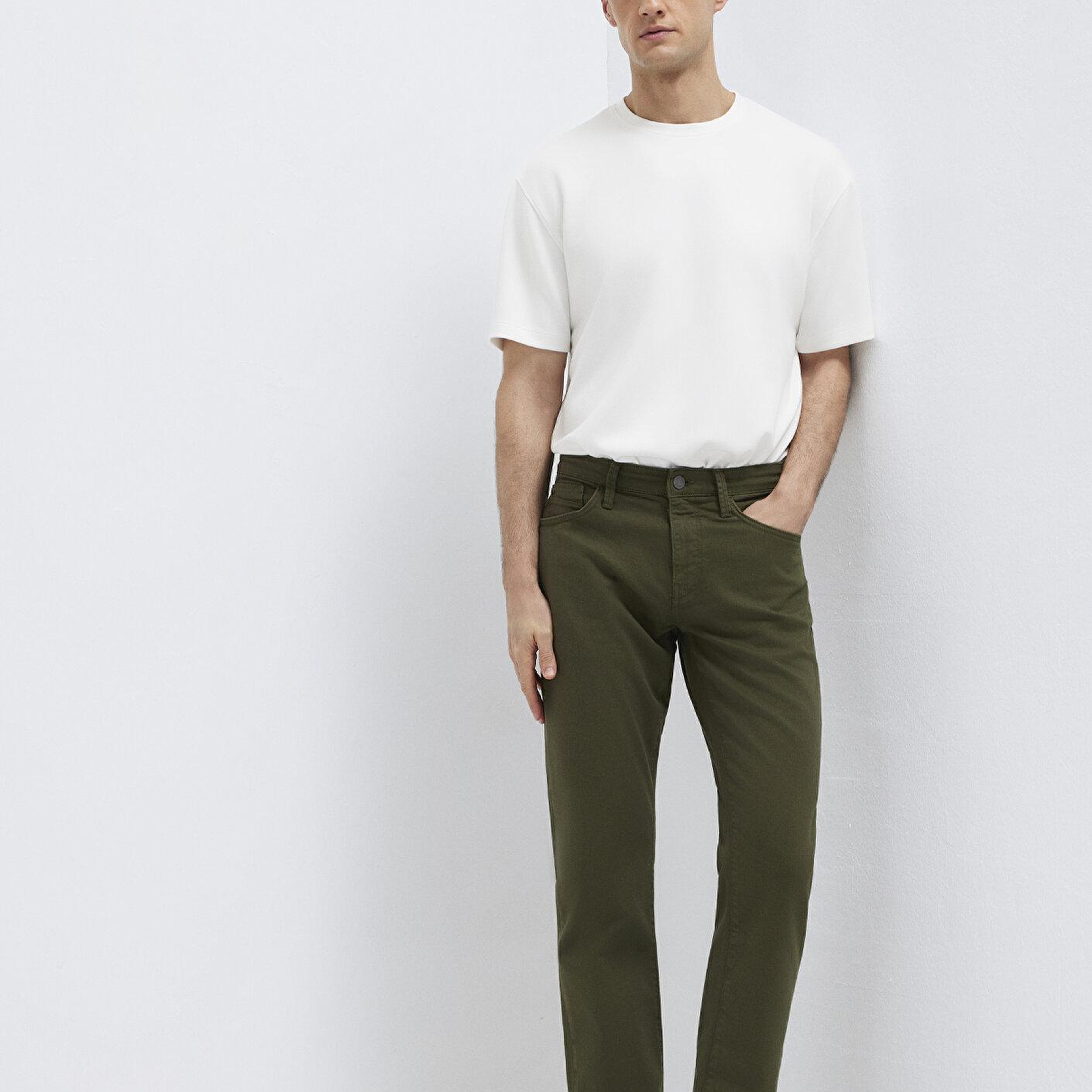 Mavi Martin Yeşil Gabardin Pantolon 00378A3057