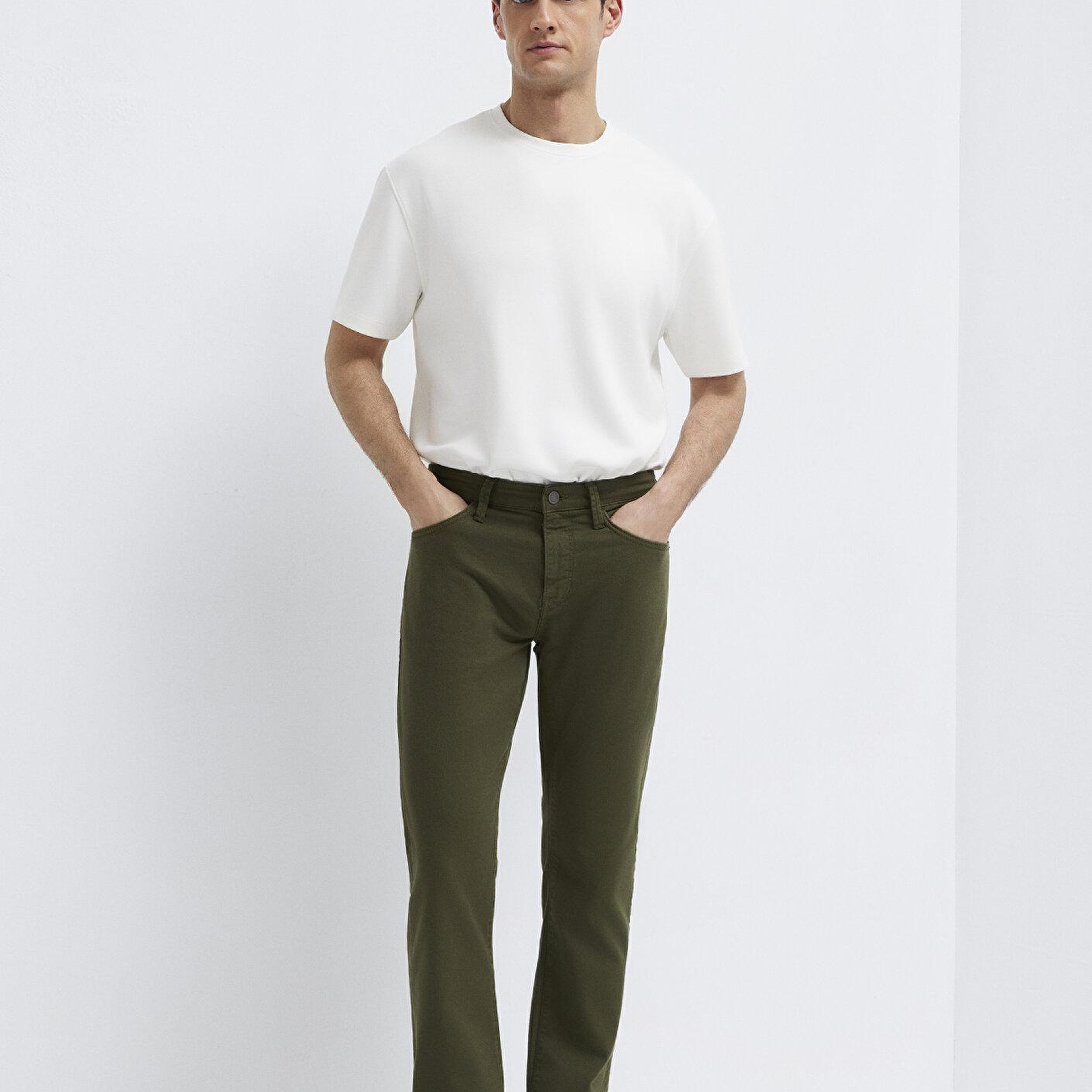 Mavi Martin Yeşil Gabardin Pantolon 00378A3057