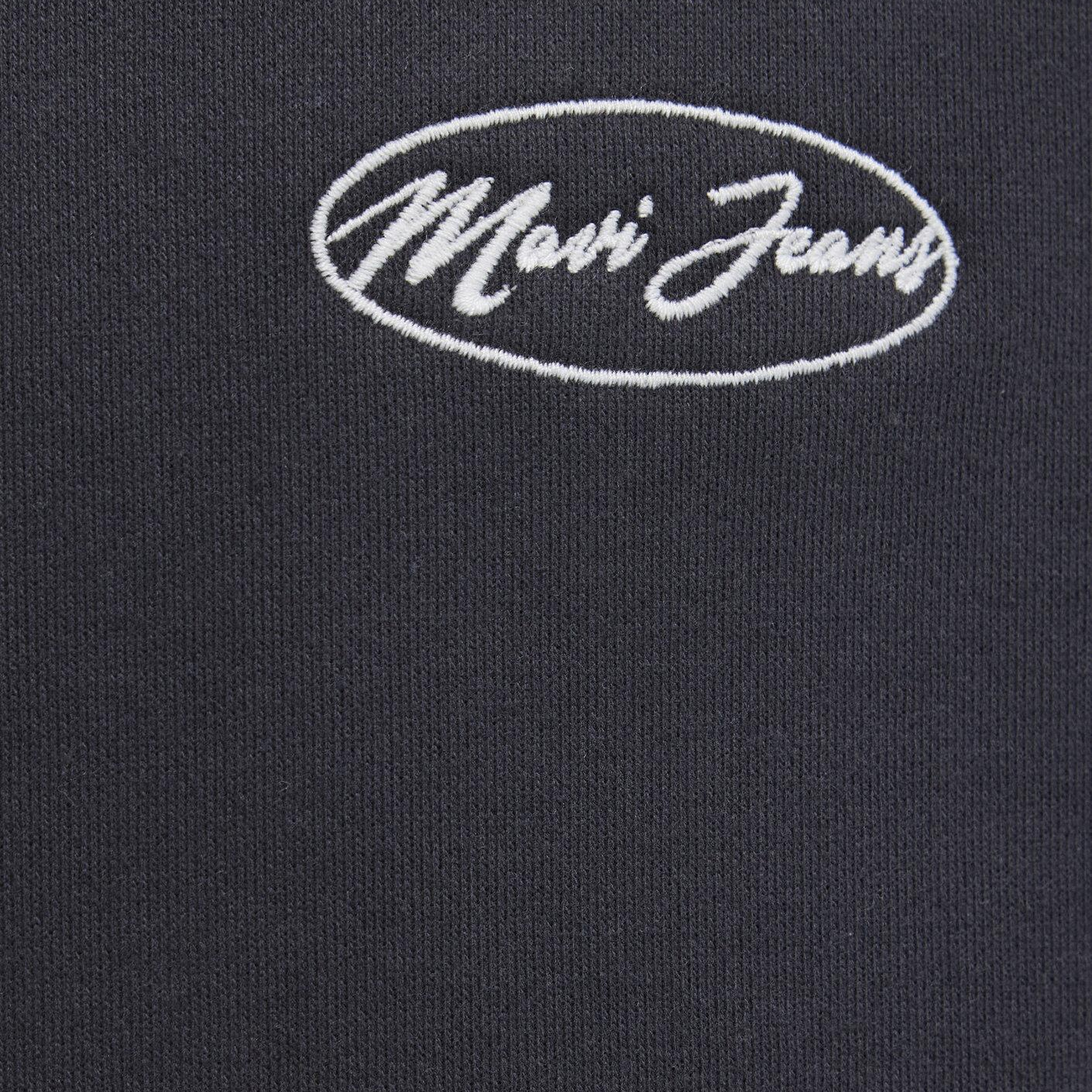 Mavi Mavi Jeans Nakışlı Kapüşonlu Antrasit Sweatshirt 0S10545-70087