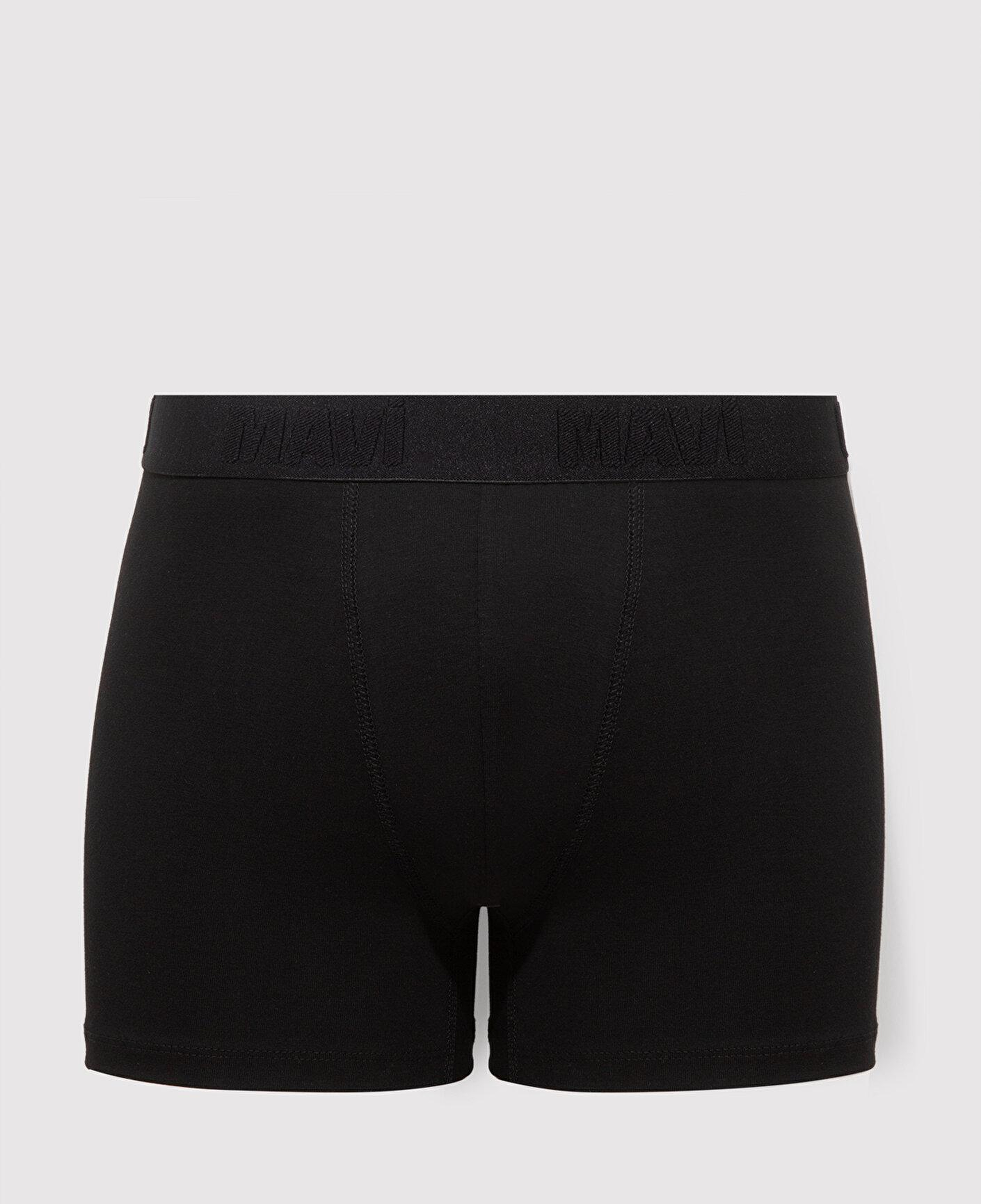 Mavi 3lü Siyah Basic Boxer 0912269-900