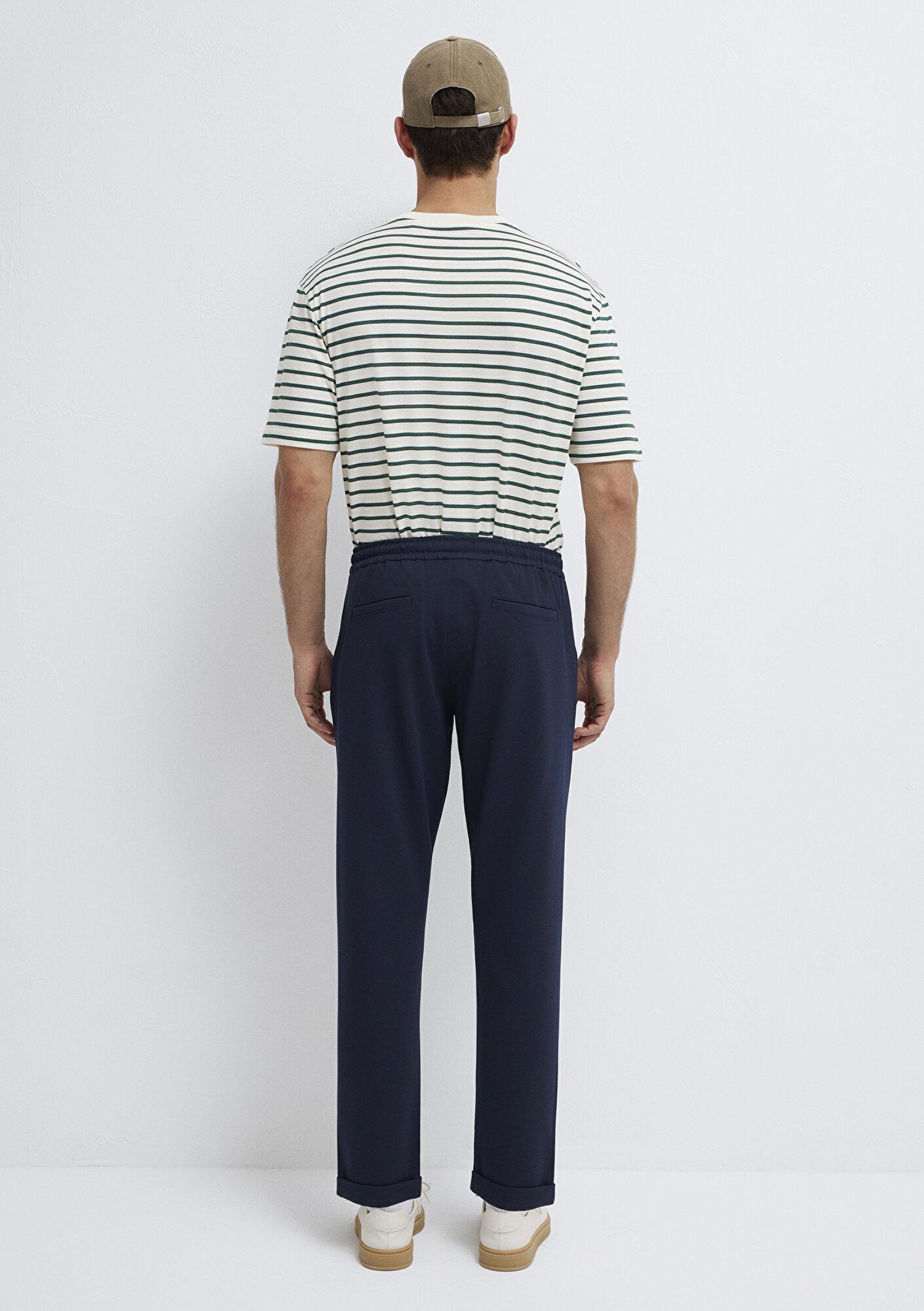 Mavi Lacivert Örme Pantolon 0010460-86623
