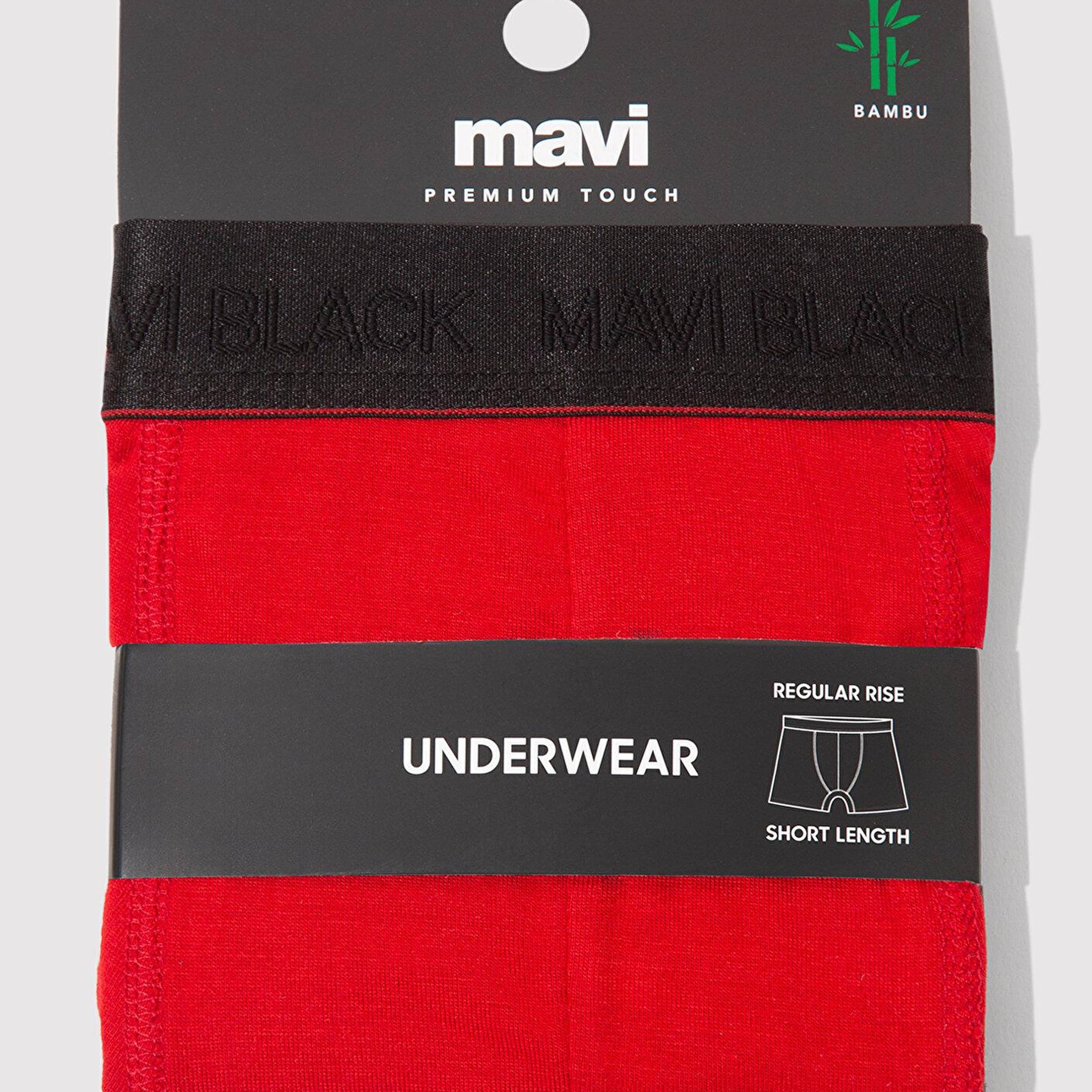 Mavi Kırmızı Basic Boxer 0912178-70464