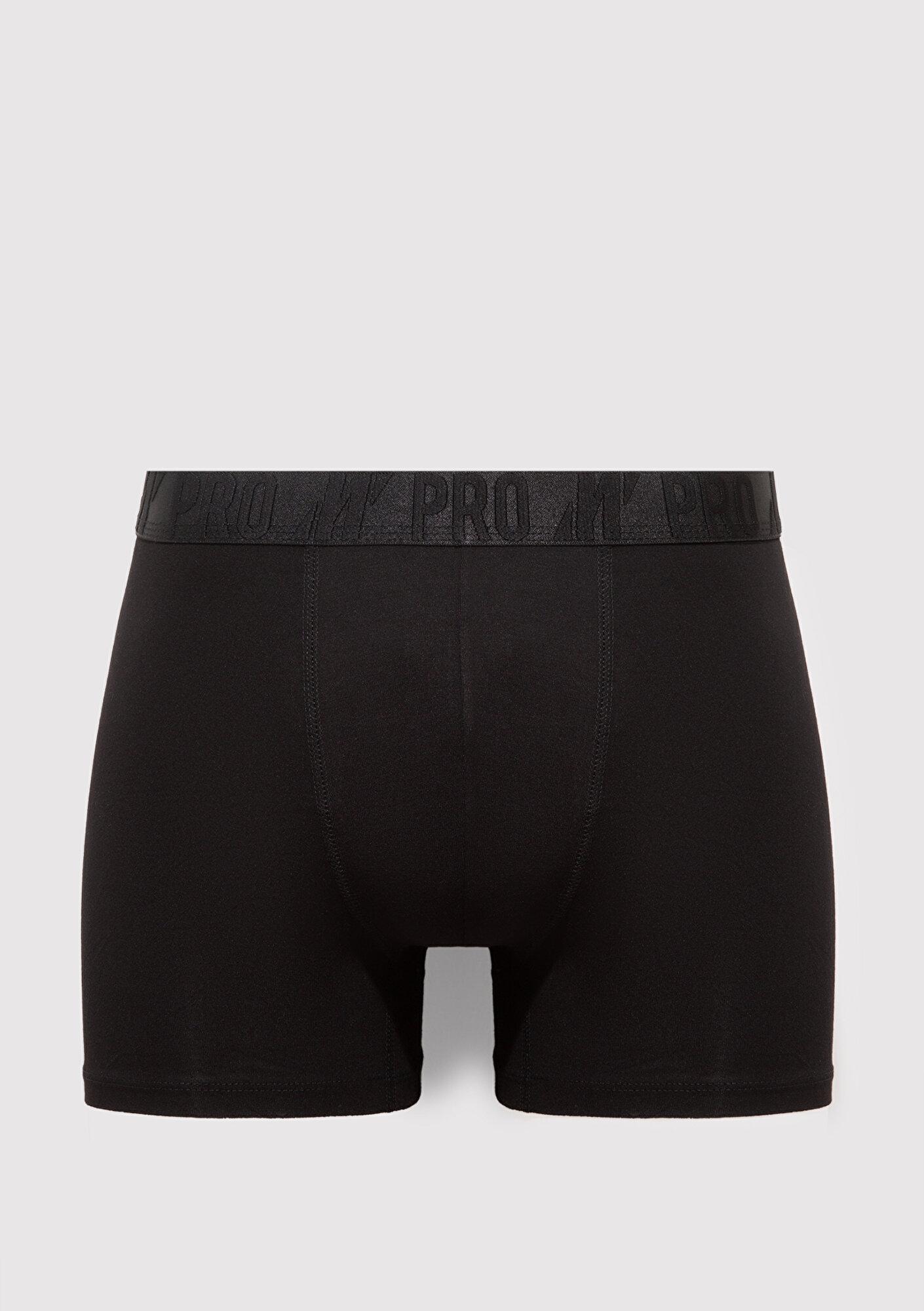 Mavi Siyah Basic Boxer 0912179-900