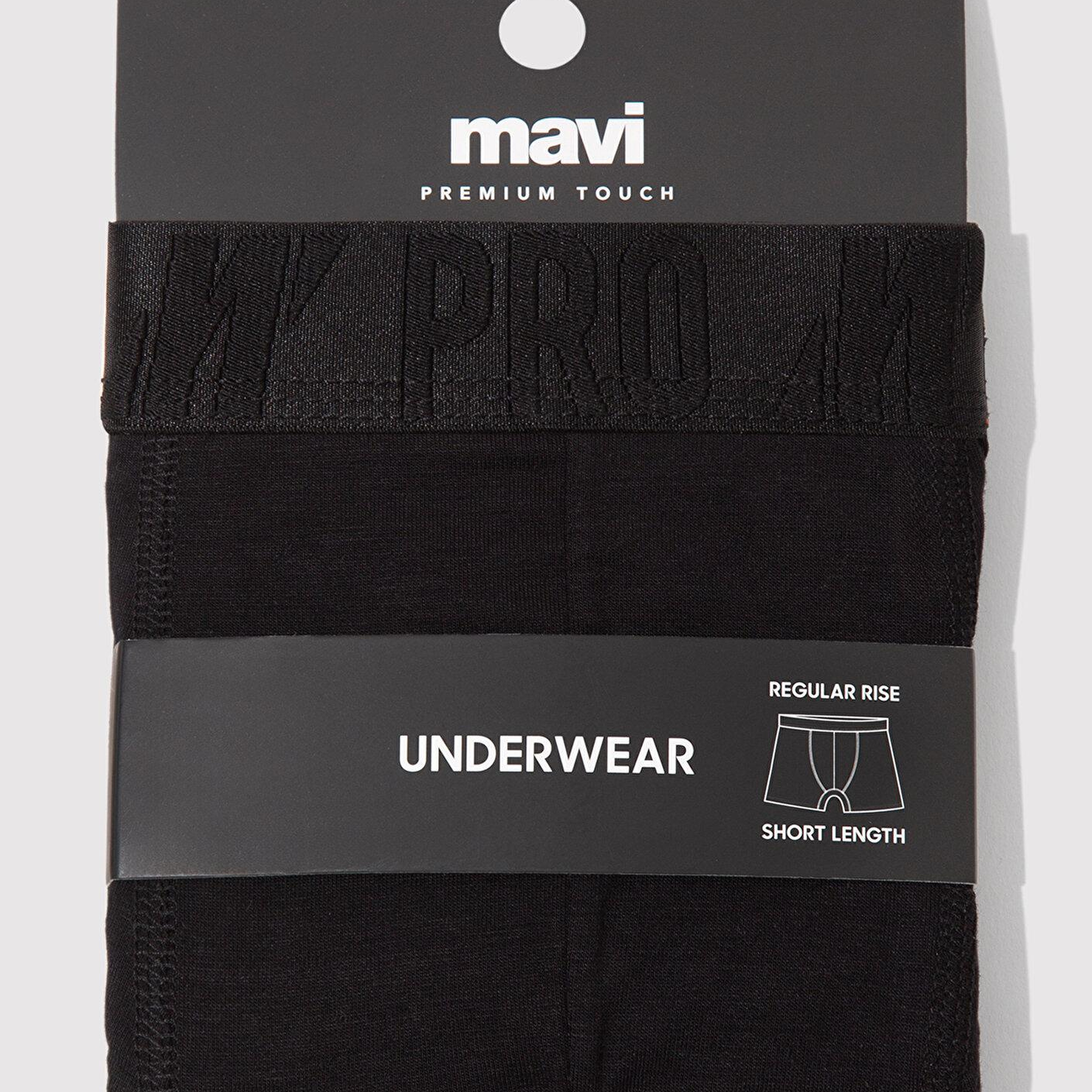 Mavi Siyah Basic Boxer 0912179-900