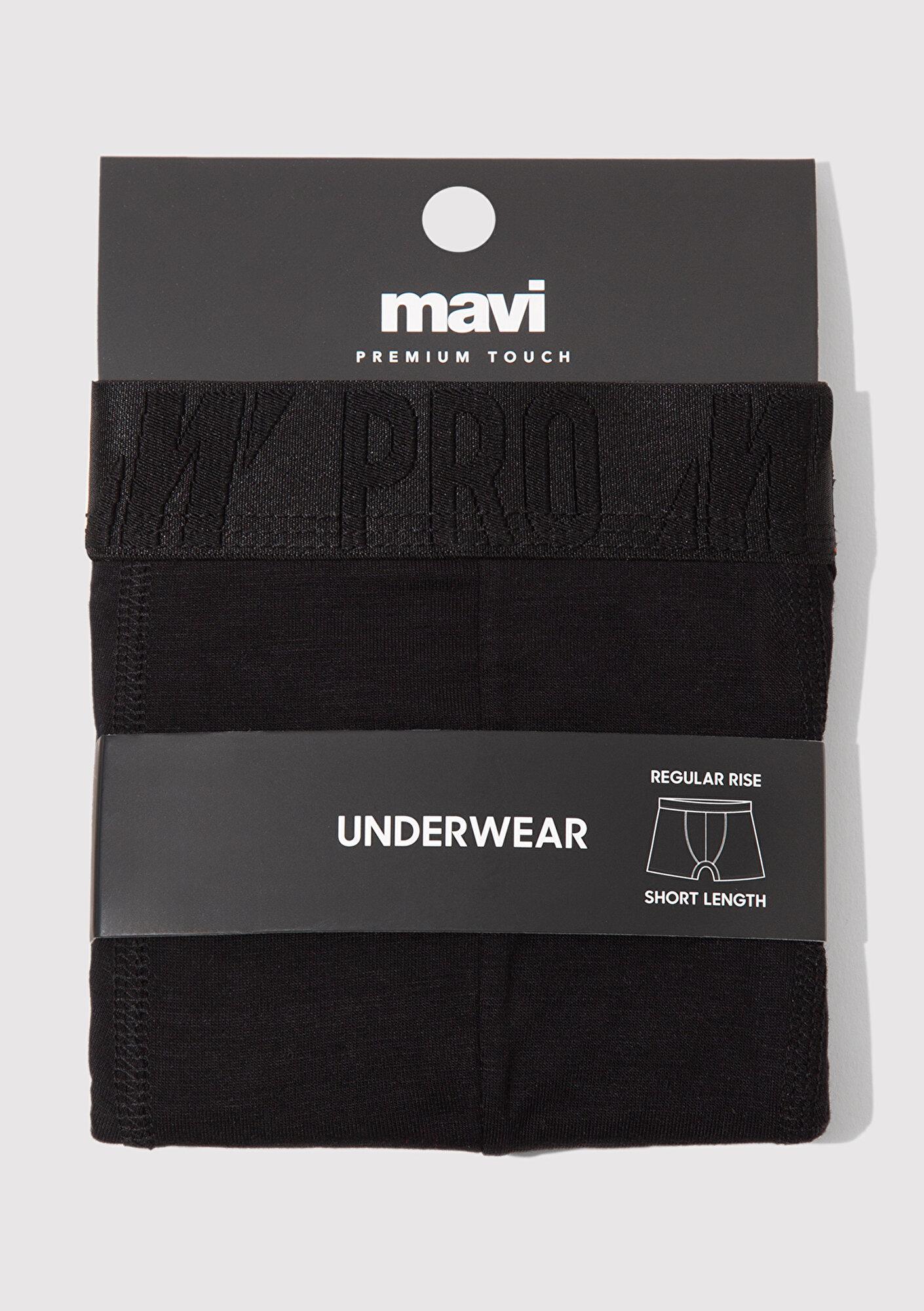 Mavi Siyah Basic Boxer 0912179-900