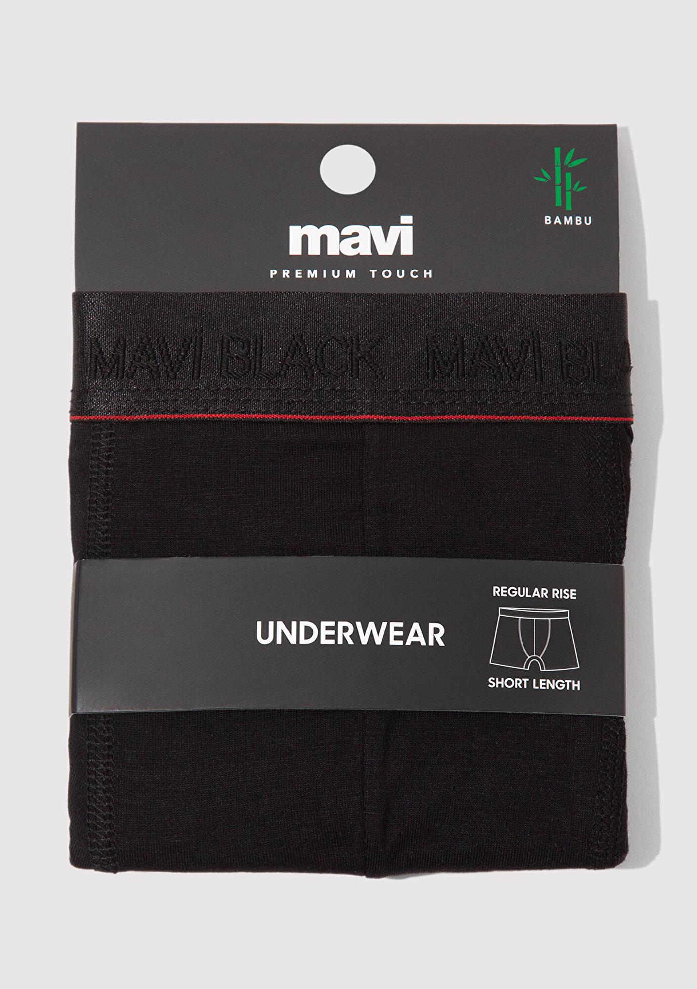Mavi Siyah Basic Boxer 0912178-900