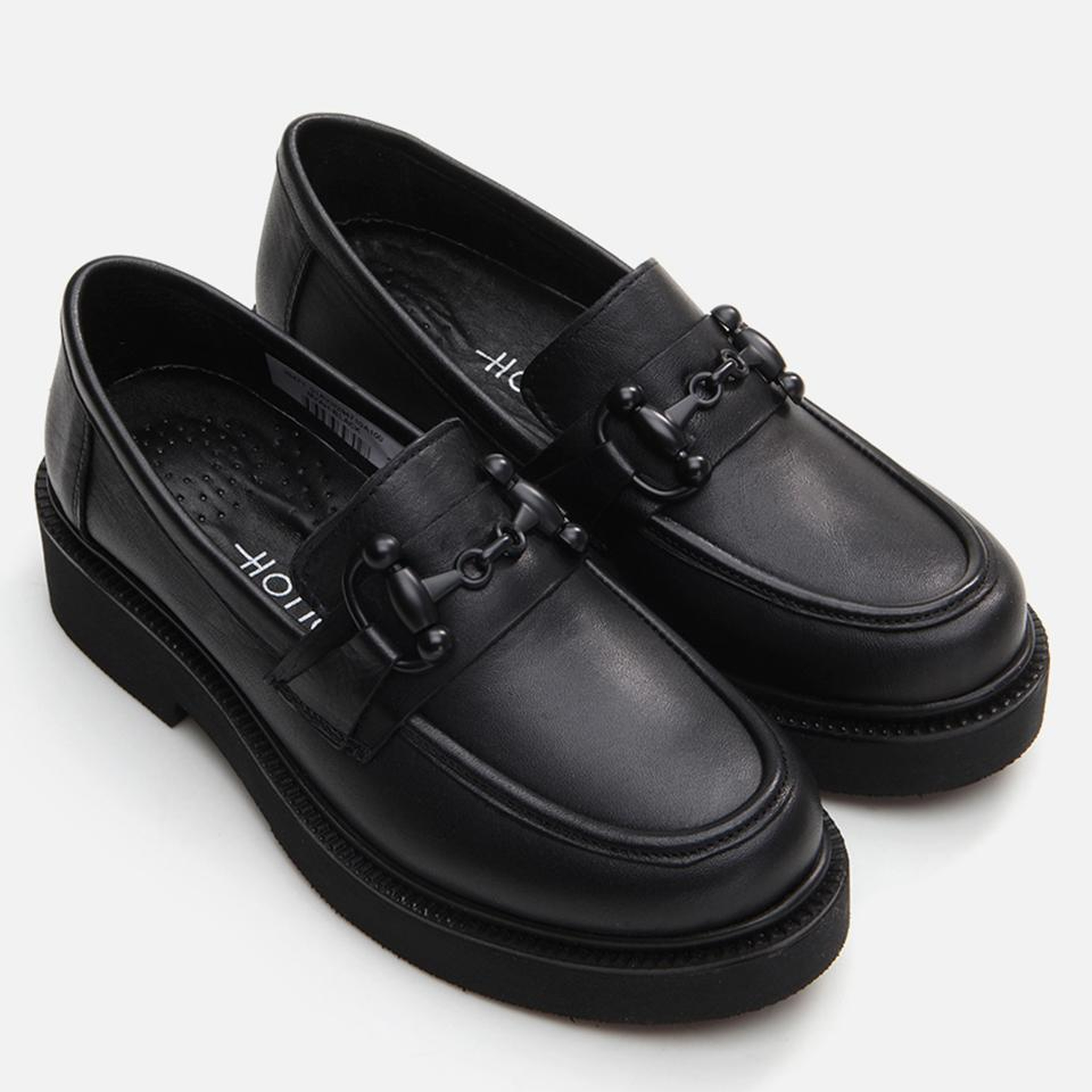 Kadın Deri Siyah Loafer