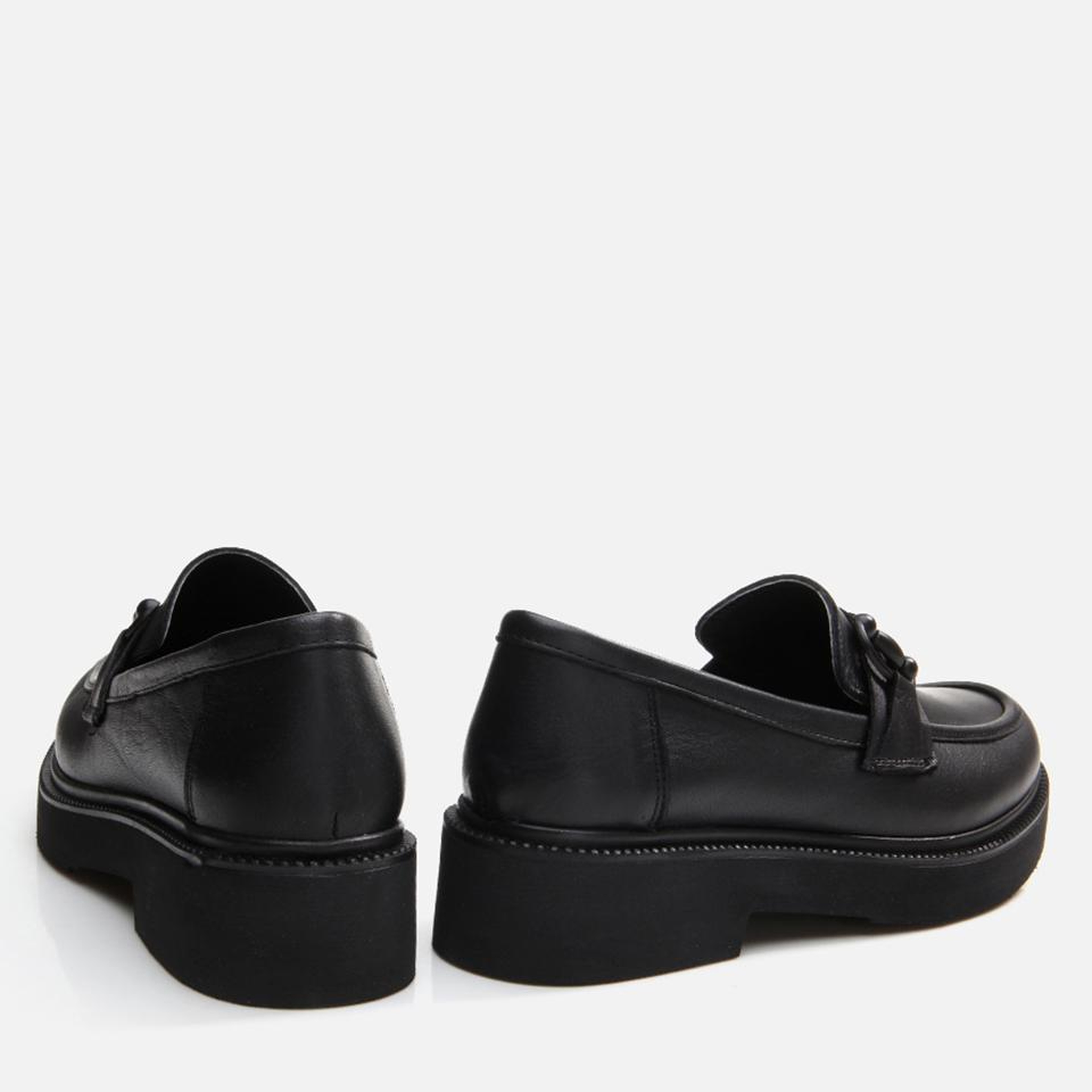 Kadın Deri Siyah Loafer