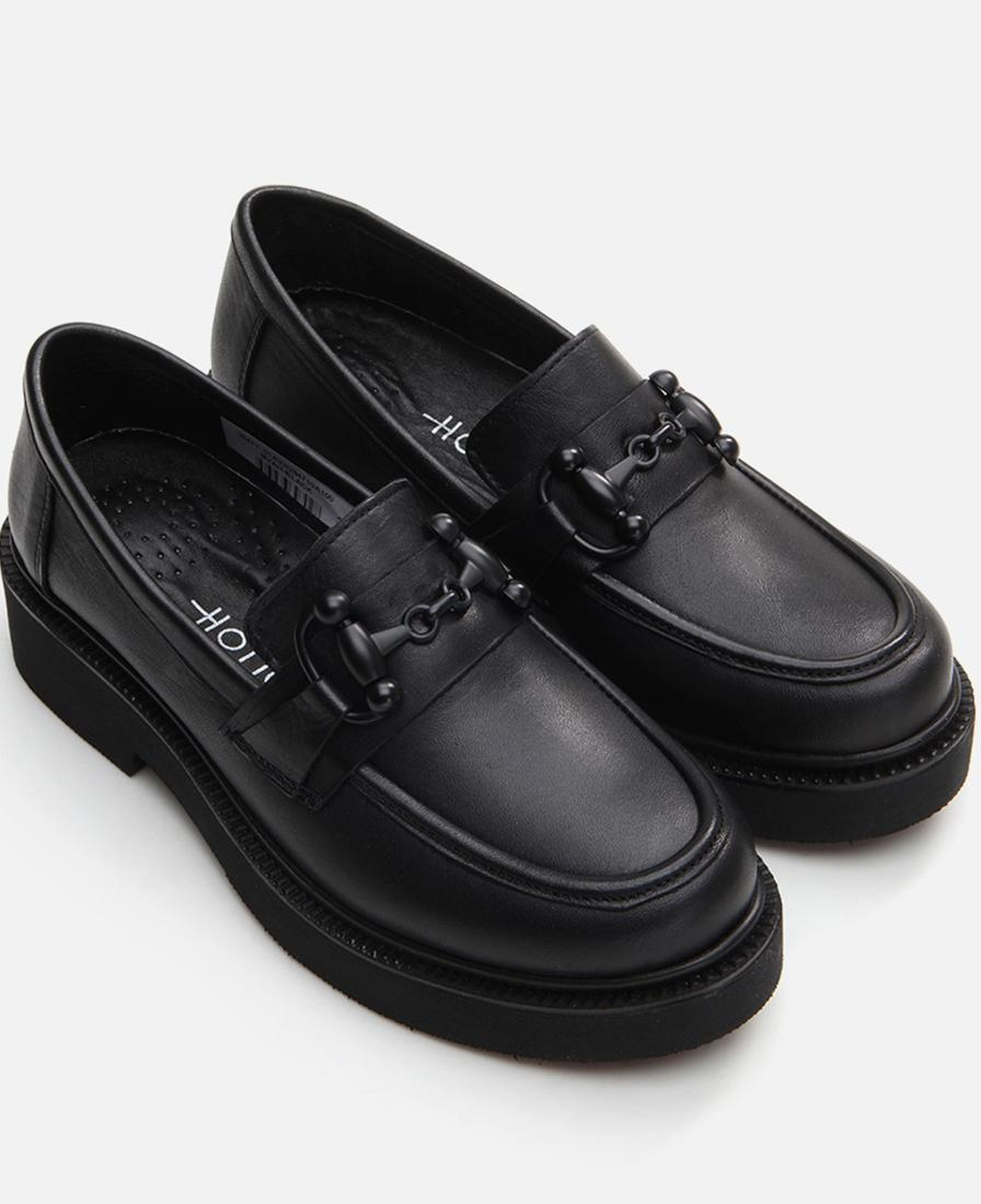 Kadın Deri Siyah Loafer