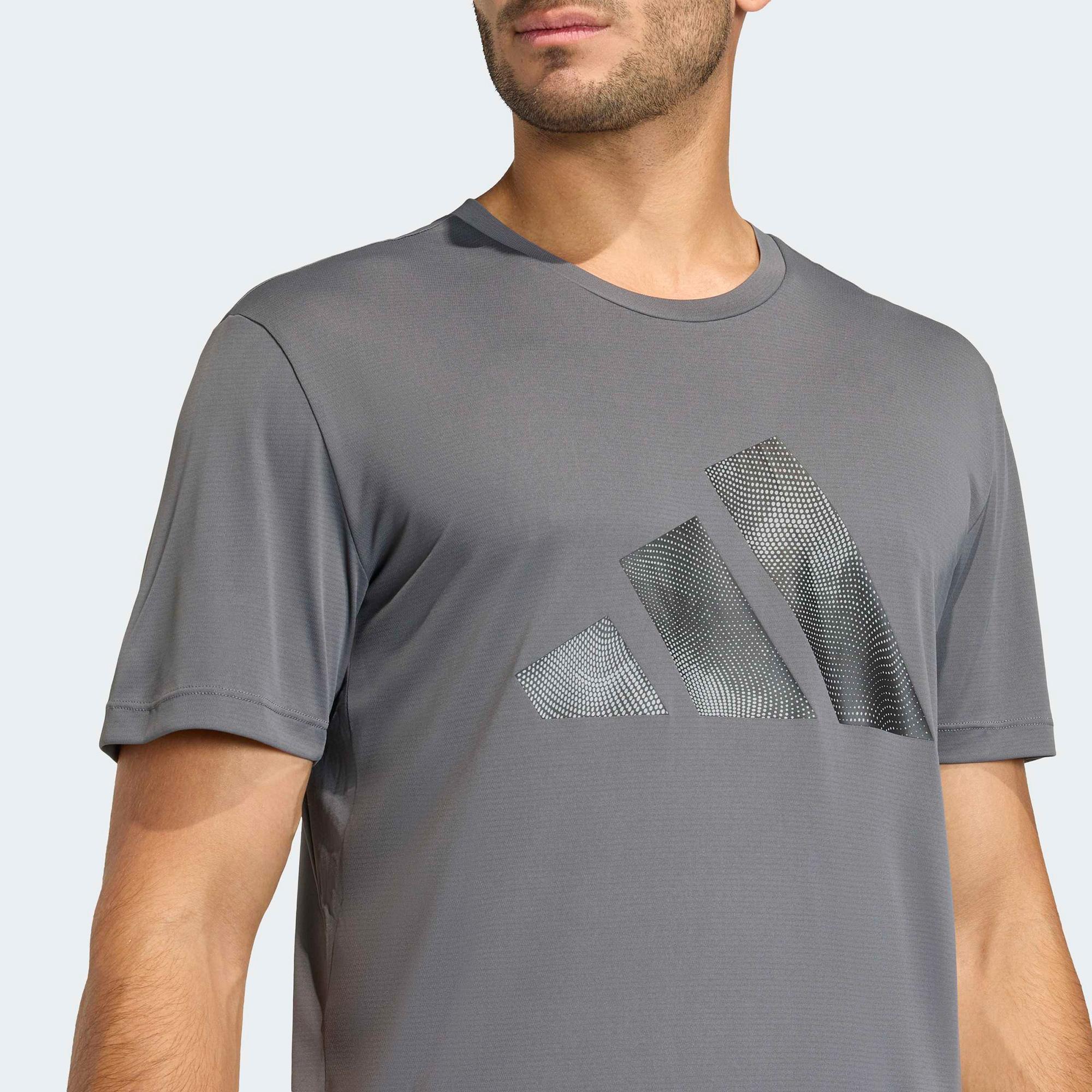 adidas Adi365 Running Essentials Erkek Gri T-Shirt