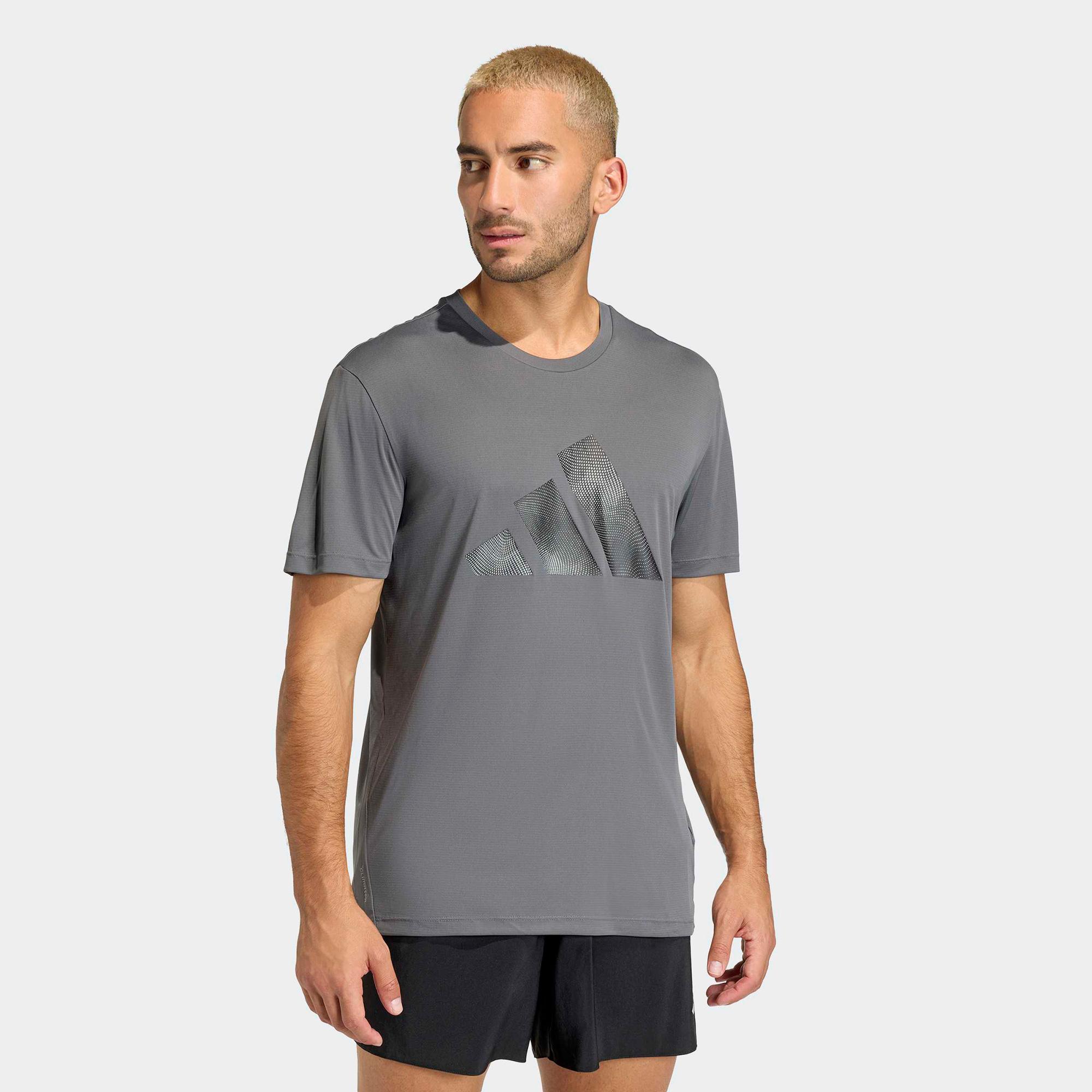 adidas Adi365 Running Essentials Erkek Gri T-Shirt