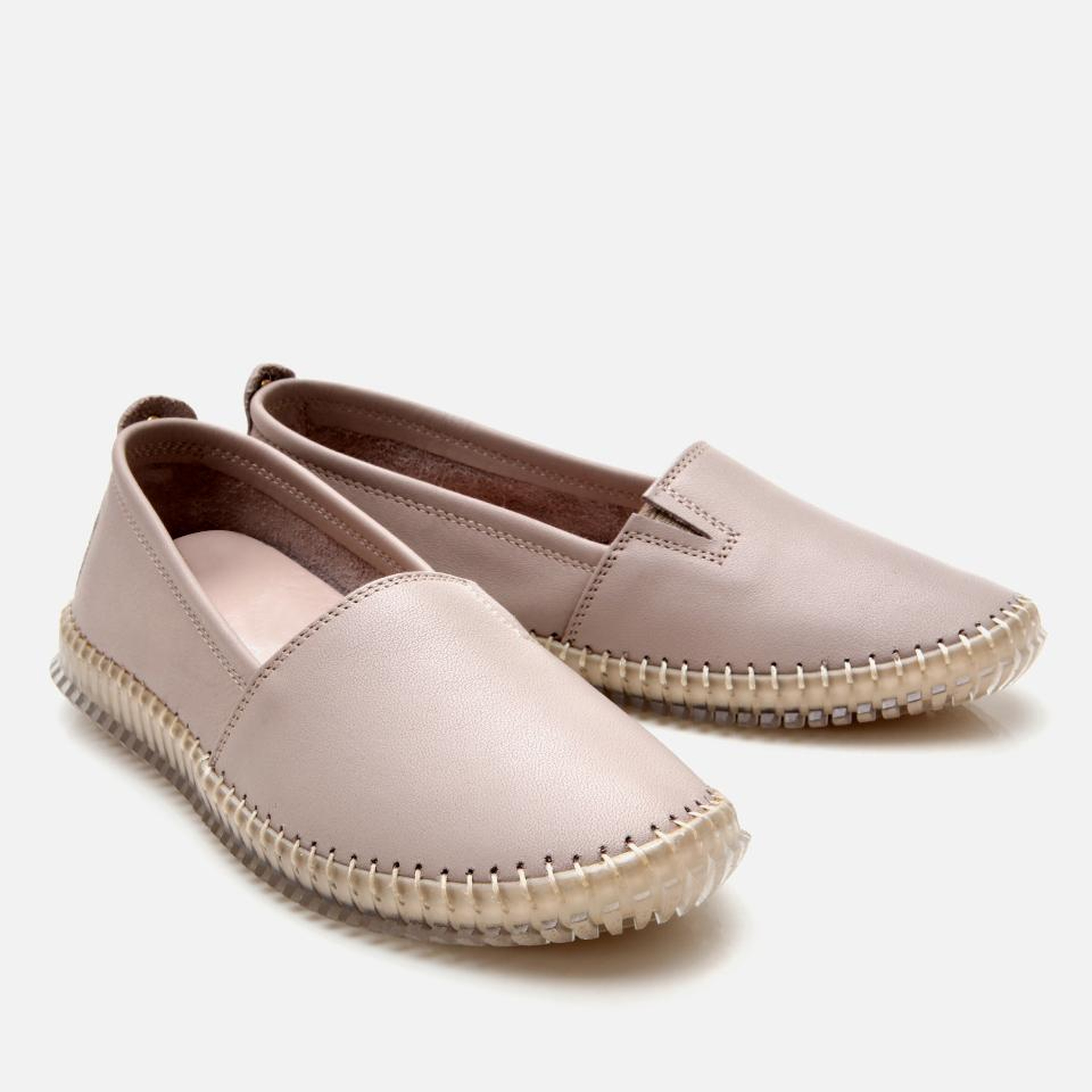 Kadın Deri Vizon Ultra Esnek Tabanlı Comfort Ayakkabı